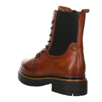 Mjus Boots Elegant Freizeit Leder-/Textilkombination Schnürstiefelette Leder-/Textilkombination