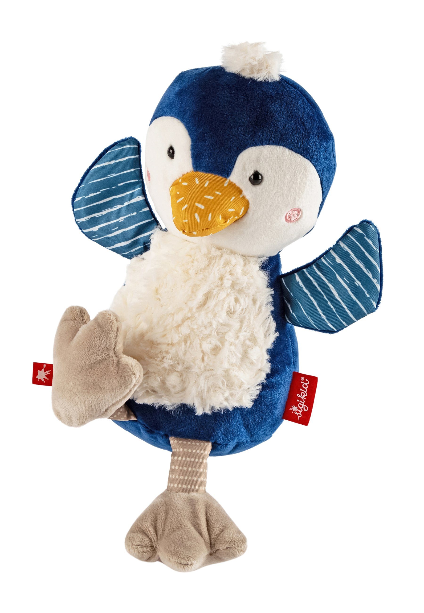 Sigikid Kuscheltier Pinguin Patchwork Sweety für Babys und Kinder (1-St)