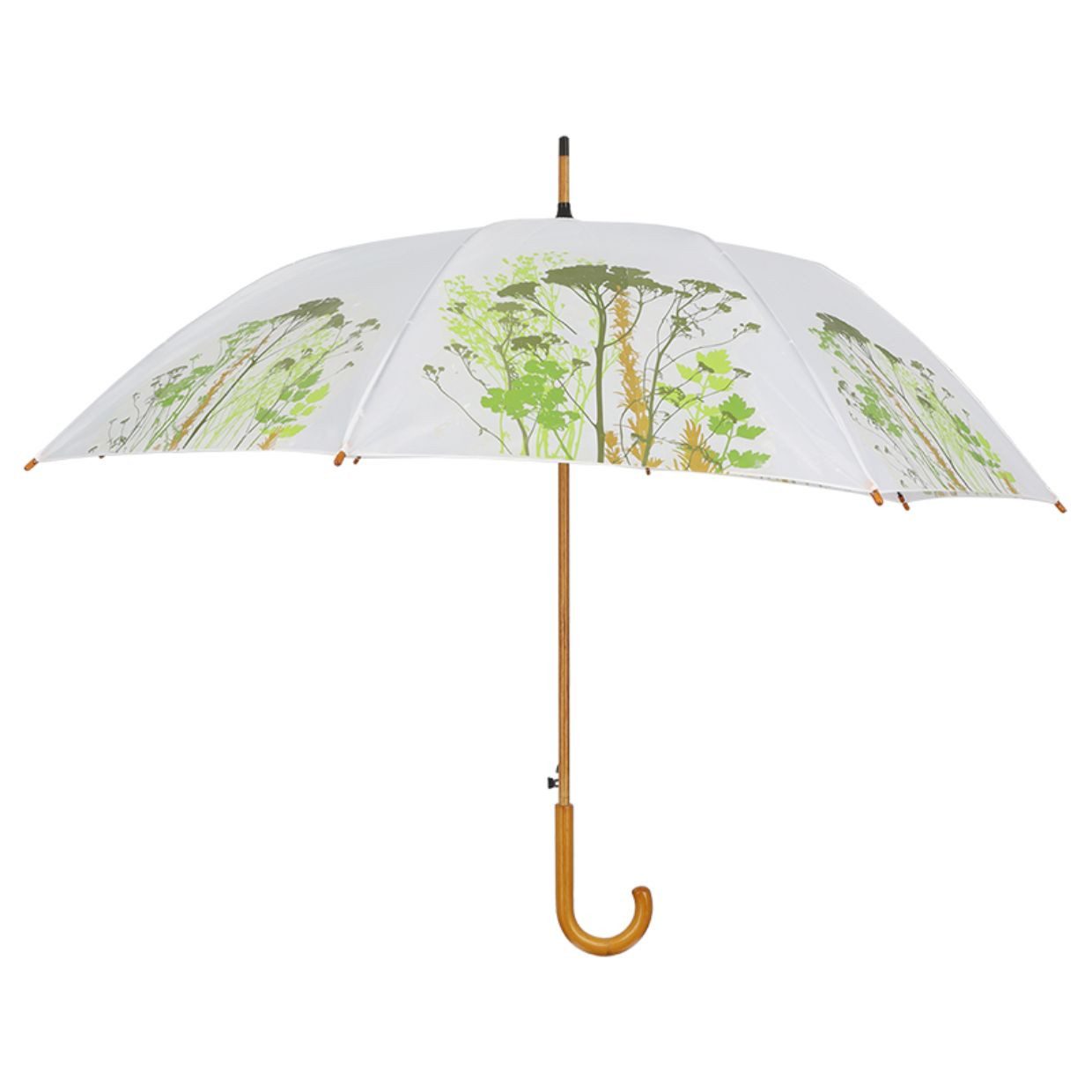 Rivanto Stockregenschirm, Kräuter-Regenschirm 120 cm