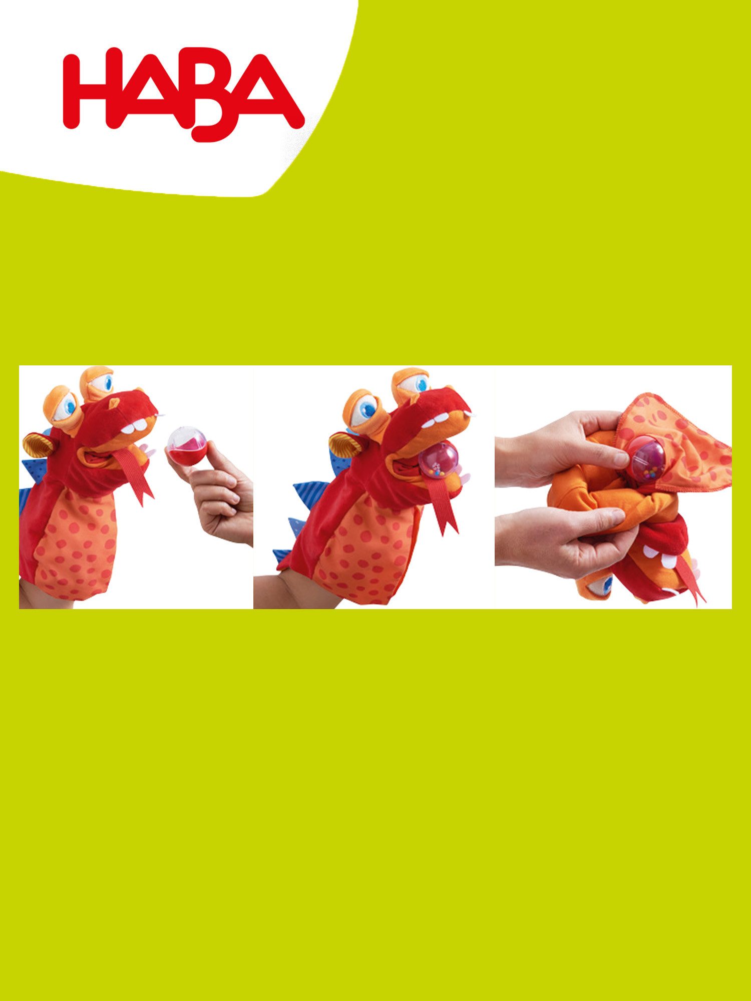 Haba Handpuppe Handpuppe Allesfresser, unisex neutral günstig online kaufen