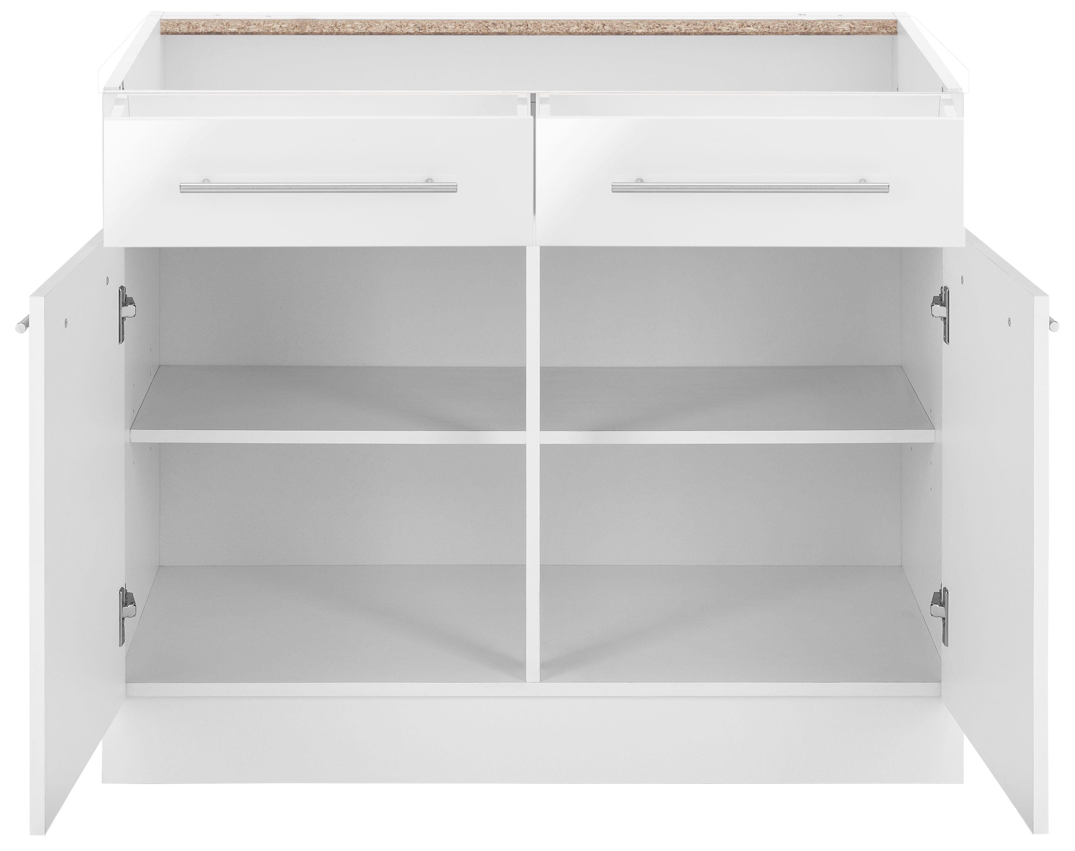 wiho Küchen Unterschrank Flexi2 Breite 100 cm