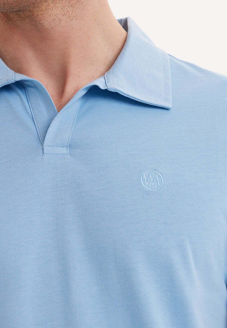 Blissful POLO VITAL Poloshirt (1-tlg) WESTMARK LONDON Blue