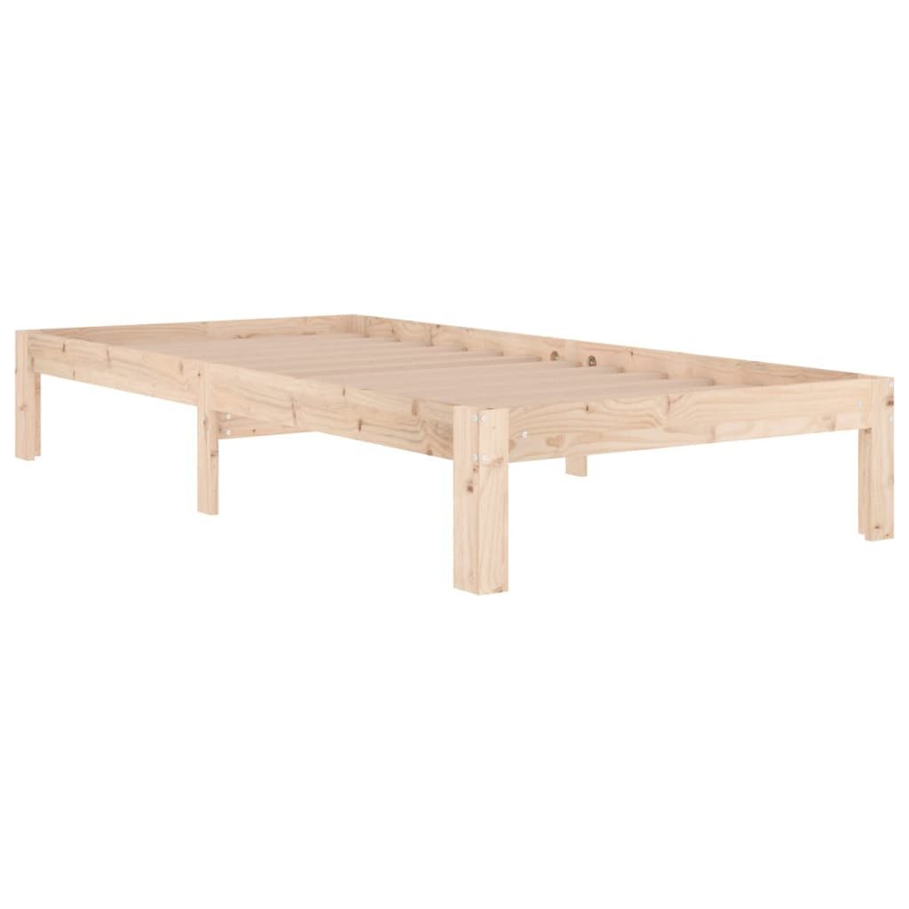 vidaXL Bett Massivholzbett 90x190 cm günstig online kaufen