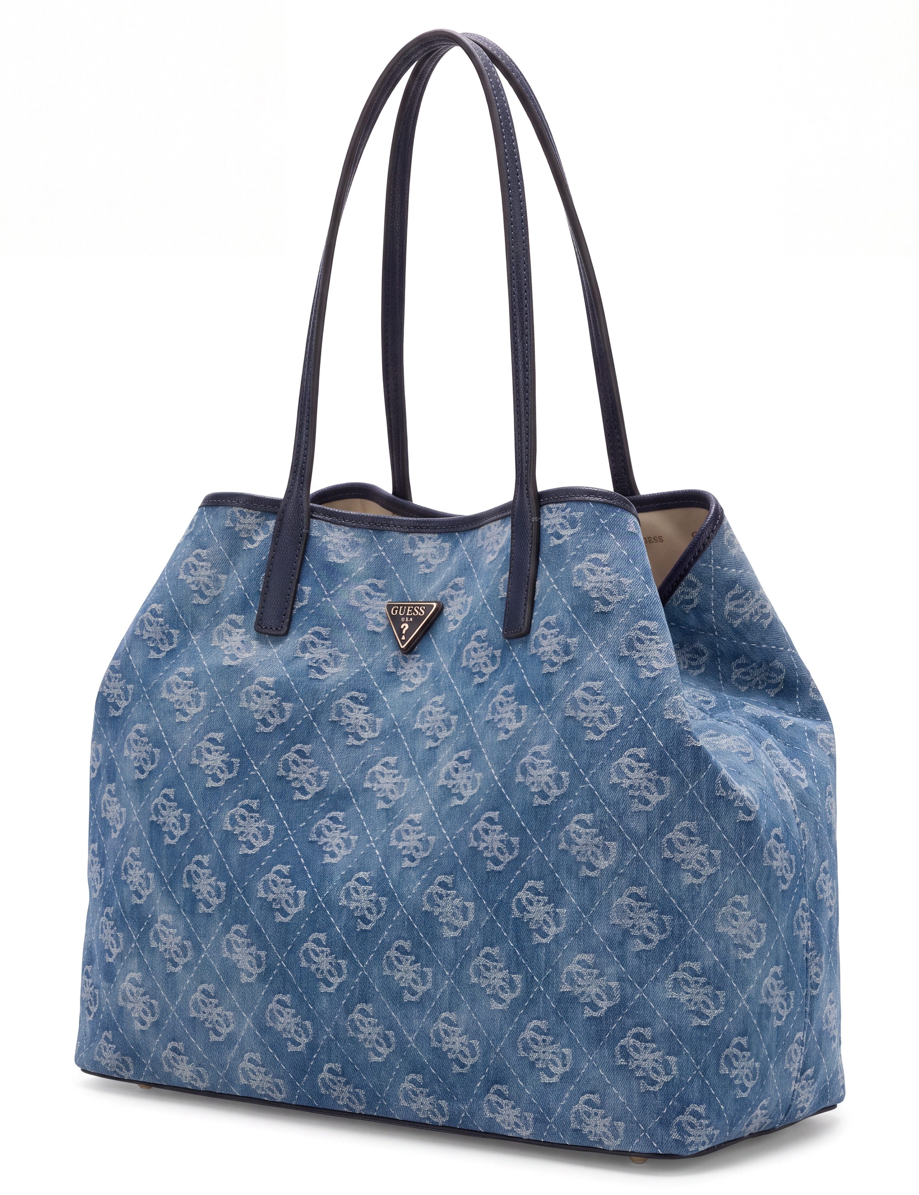 Guess Shopper VICTTORIA LARGE 2 IN 1 TOTE (Set, 2-tlg), Shopper und Innentasche mit Allover-Print