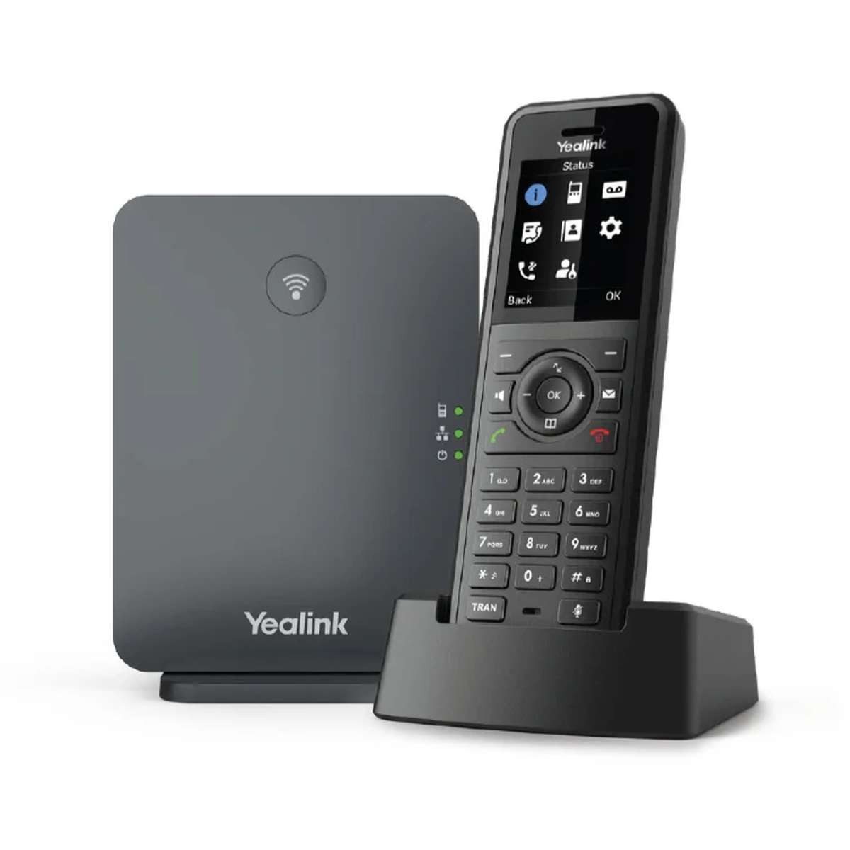 Yealink Yealink W77P IP-Telefon Schwarz TFT Kabelgebundenes Telefon