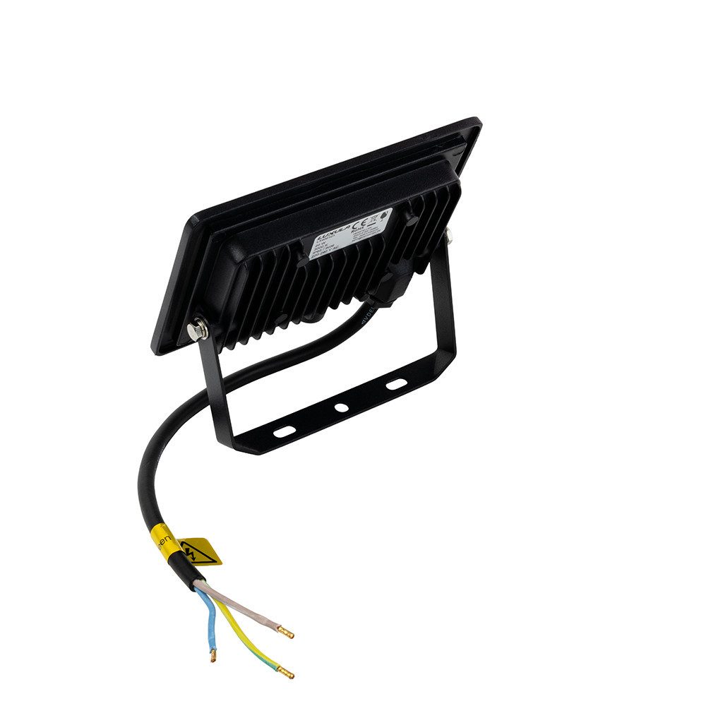 LUXULA LED Flutlichtstrahler LUXULA LED Fluter 20 W 3000 K Warmweiß Schwarz, LED fest integriert, Warmweiß – Bild 3 von 5