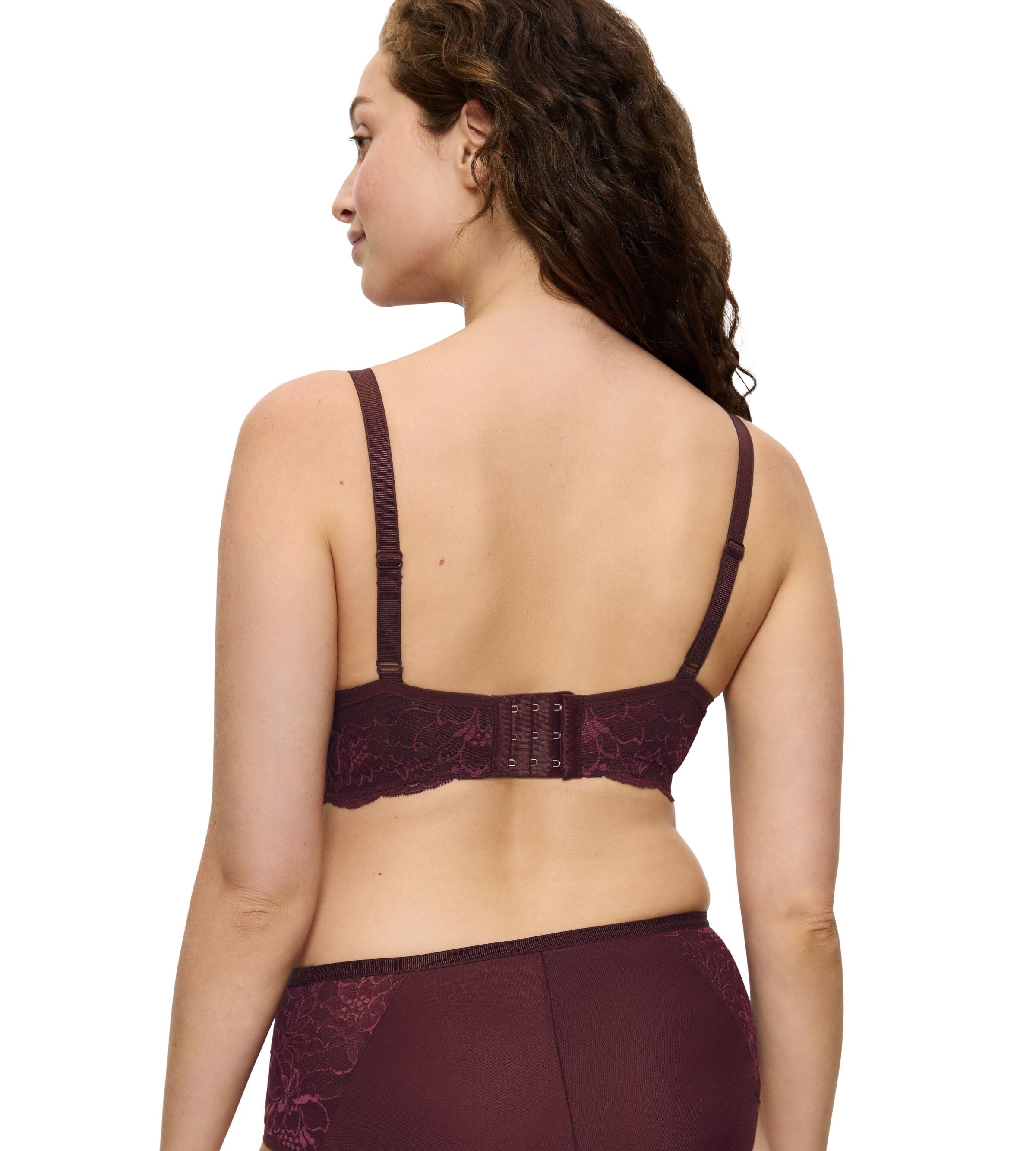 Triumph Bügelloser BH Amourette Charm T Stretch-Spitze, leicht, weich, tiefer V-Ausschnitt
