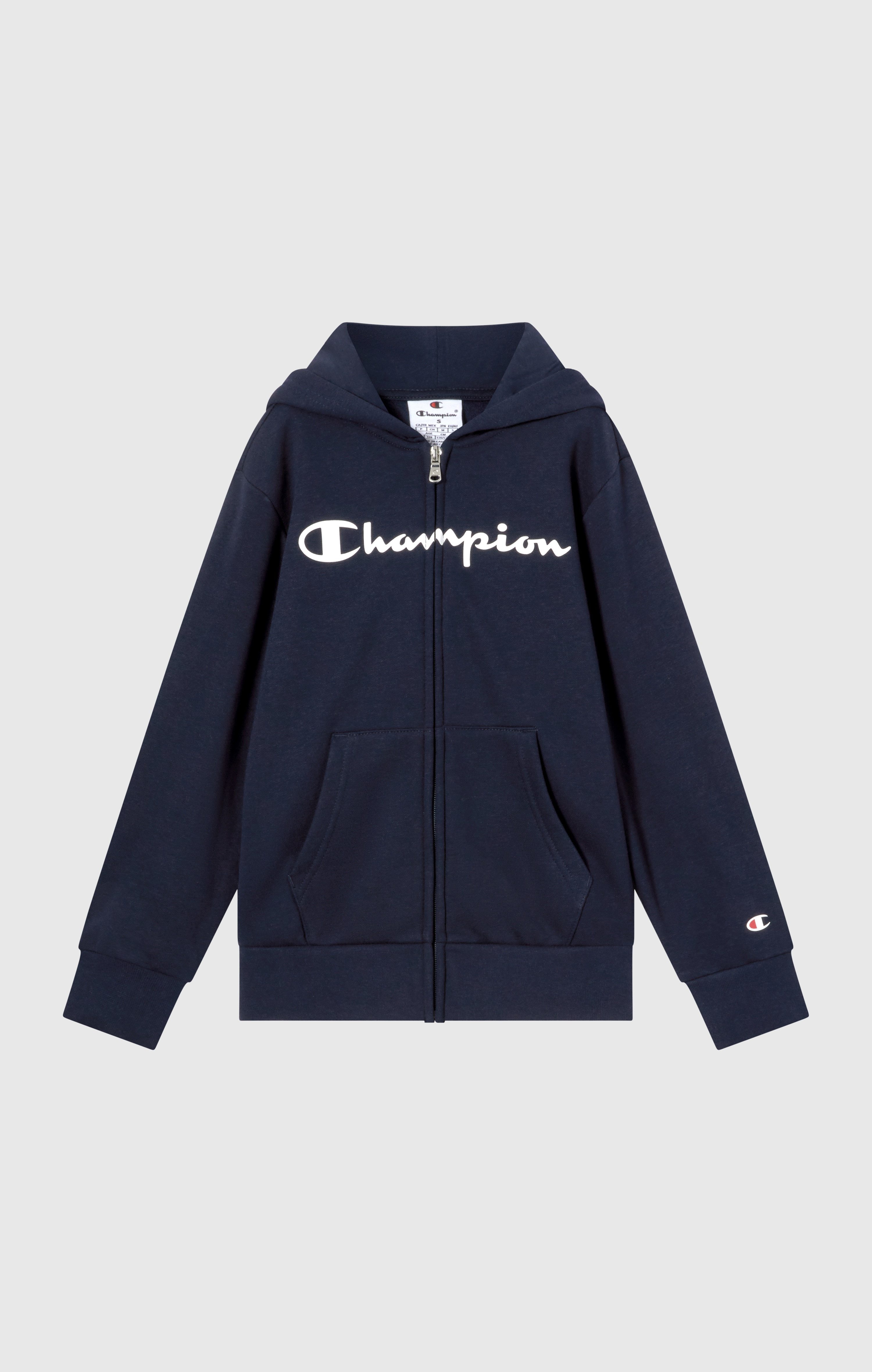 Champion Kapuzensweatjacke mit Kapuze, aus Baumwollmischung, Langarm – Bild 5 von 5