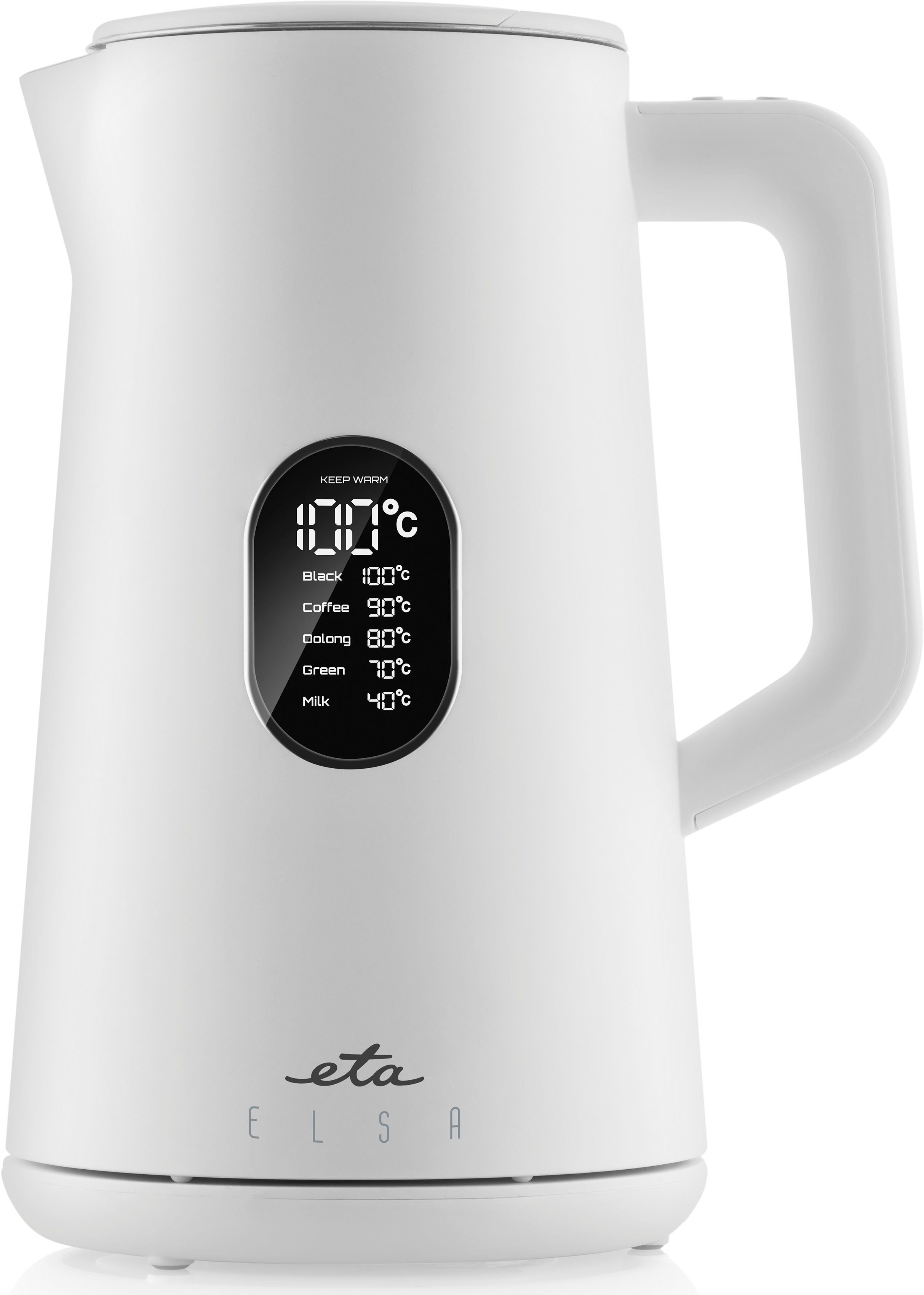 eta Елктрочайники ELSA ETA559790010, 1,5 l, 1800 W, Doppelwandiges Design zum Schutz vor Verbrennungen