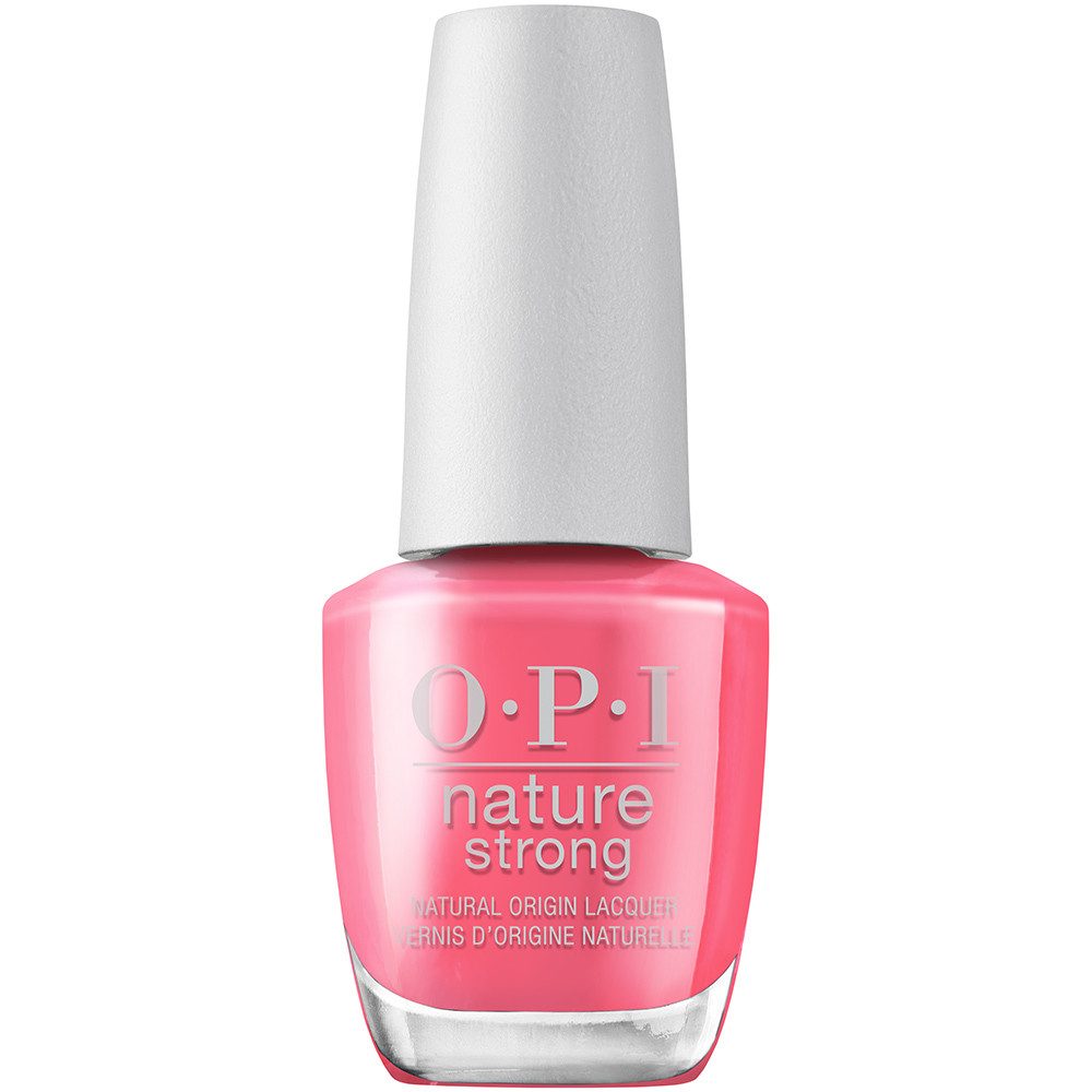 OPI Nagellack Nature Strong Big Bloom Energy, deckend, glänzend, langanhaltend, schnelltrocknend