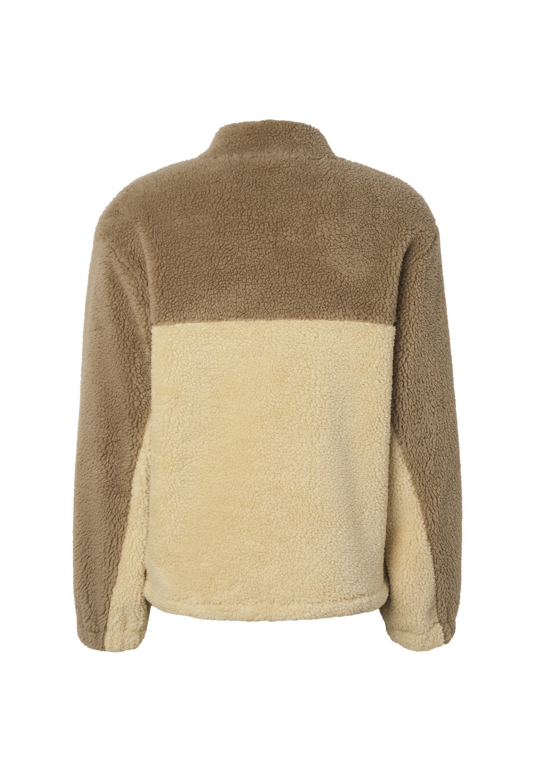 Karl Kani Winterjacke Karl Kani Signature Rubber Patch Teddy Zip Jacket (1-St)