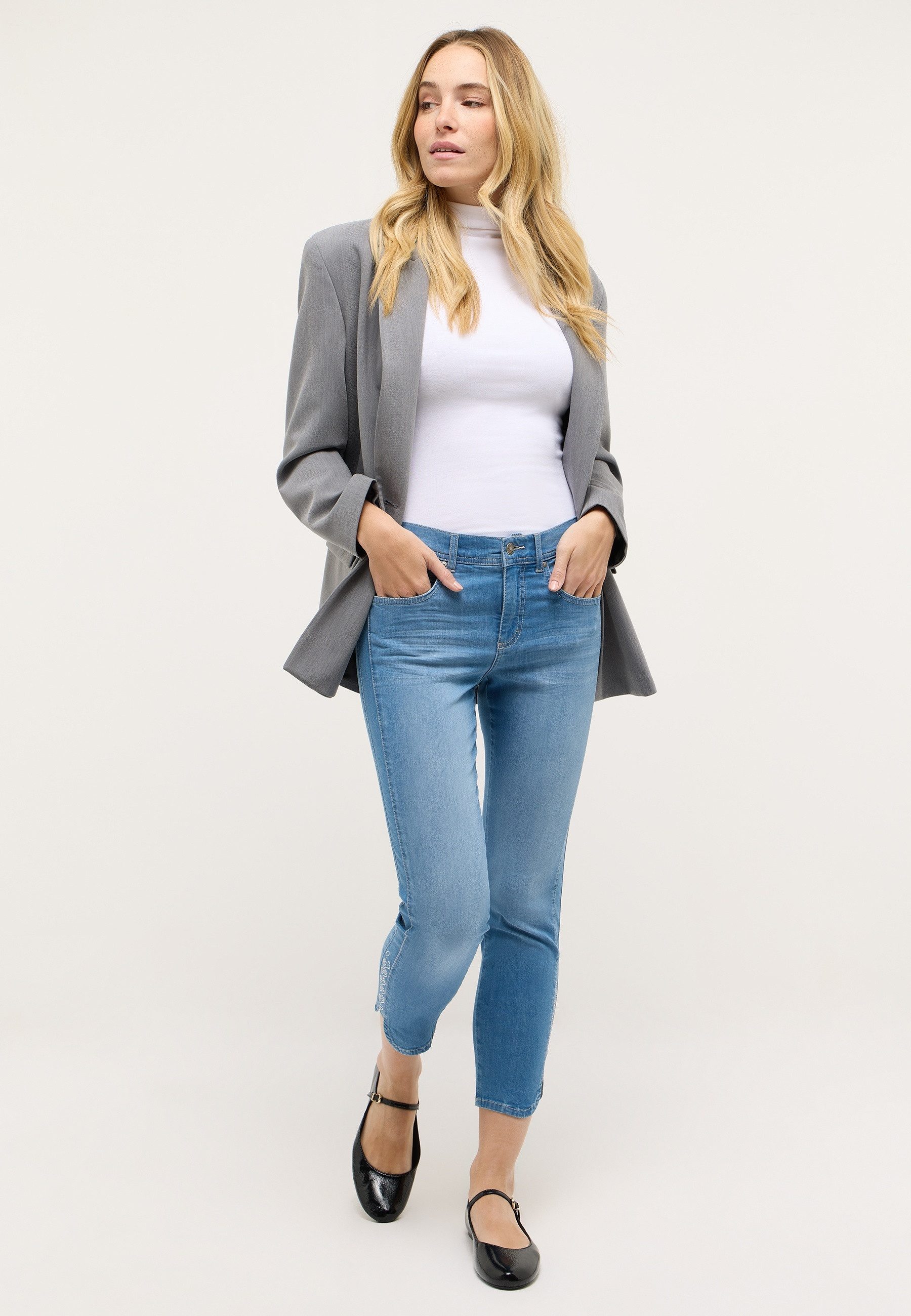 ANGELS Skinny-fit-Jeans Ornella Sparkle – Bild 2 von 5