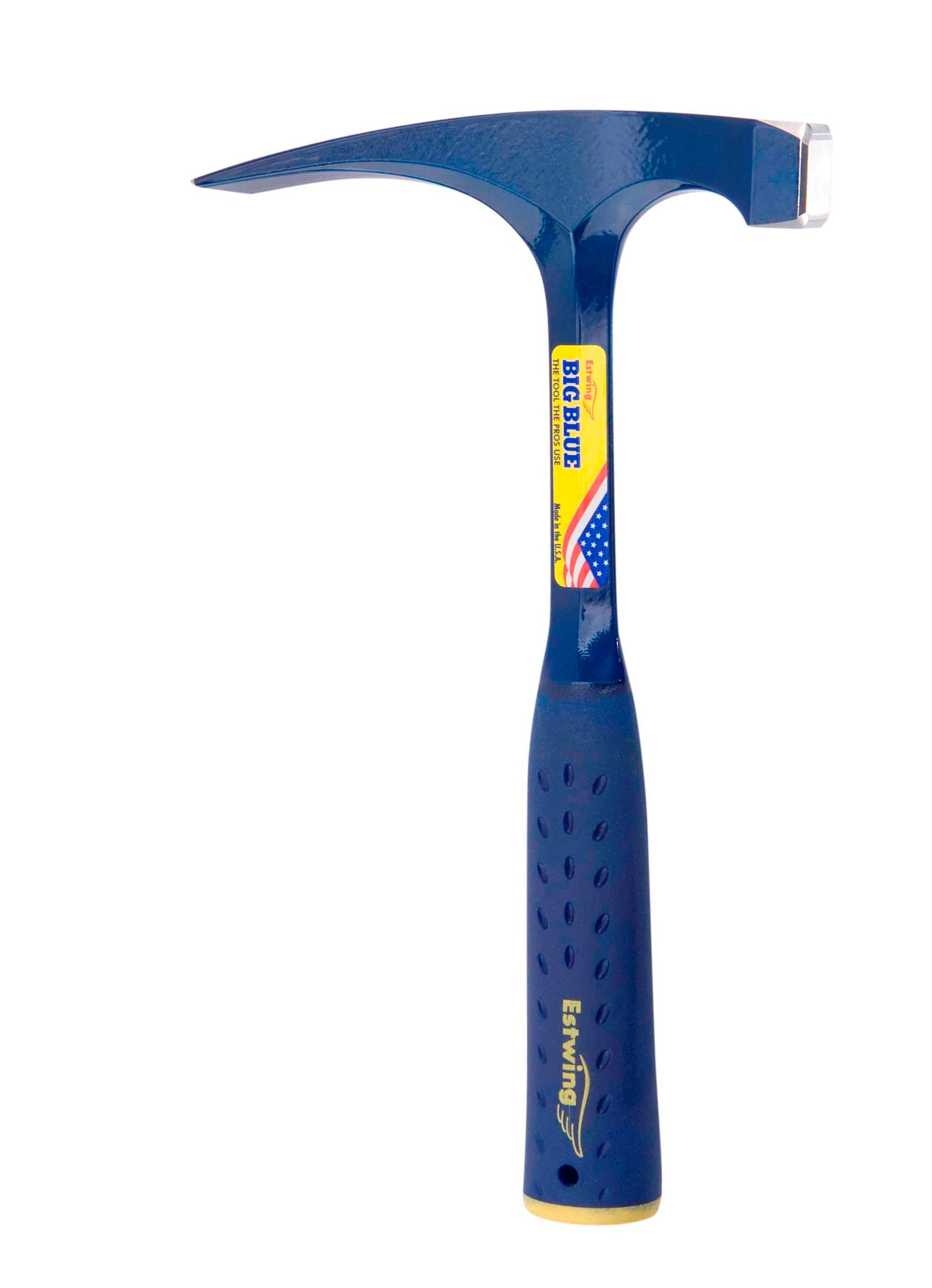 Estwing Hammer ESTWING Schürfhammer Big Blue mit Vinylgriff, 25x25mm 615g, glatte Bahn