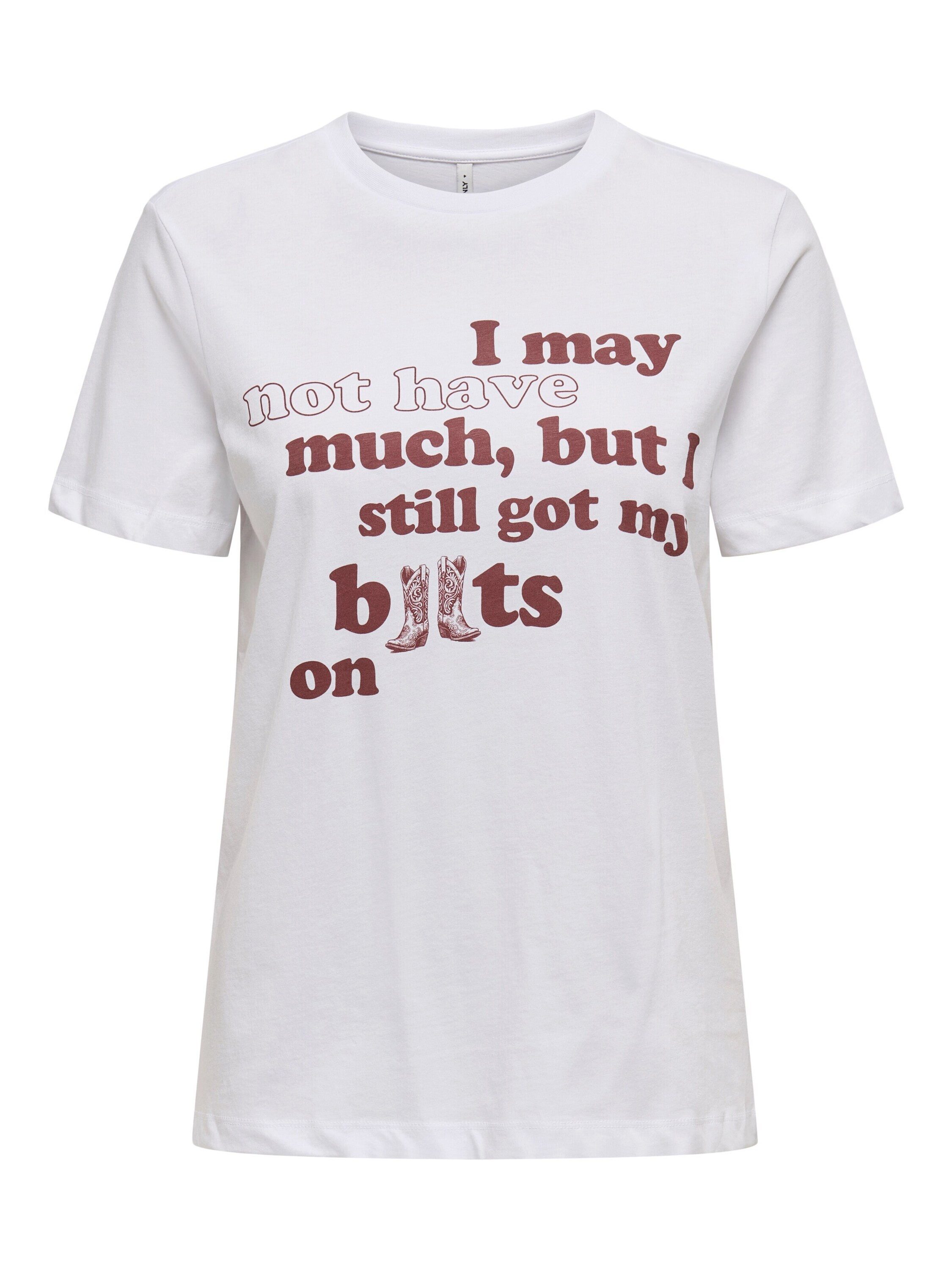 ONLY T-Shirt ONLKATE (1-tlg) Plain/ohne Details günstig online kaufen