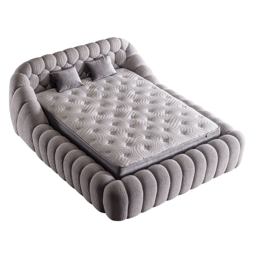 Villa Möbel Boxspringbett Graz (Bett), XXL-Bettkasten mit Gasdruckfedern  mühelos & geräumig