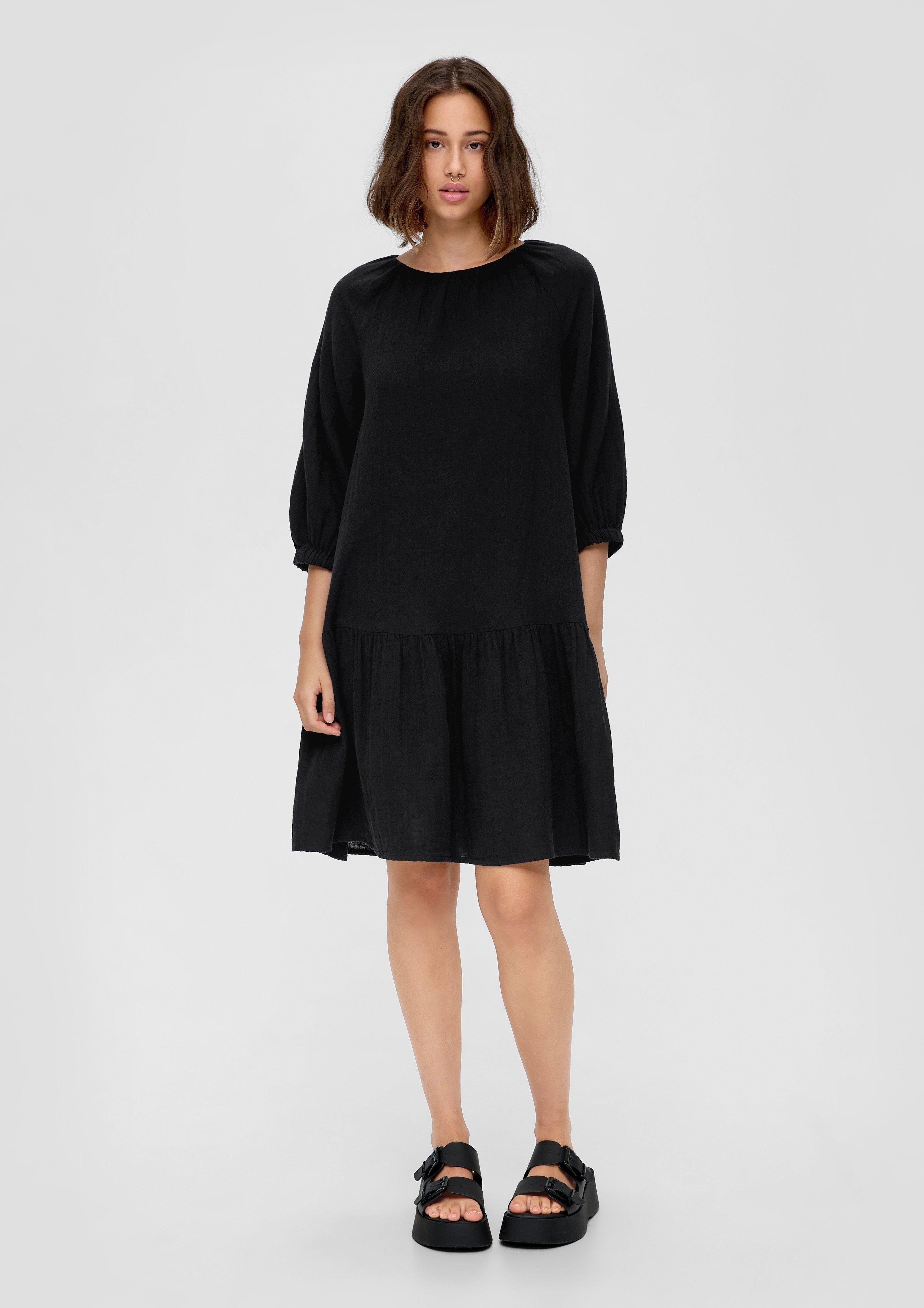Minikleid Midikleid aus Baumwolle