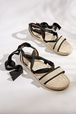 Next Flache Espadrille-Sandalen mit Knöchelband Espadrille (1-tlg)