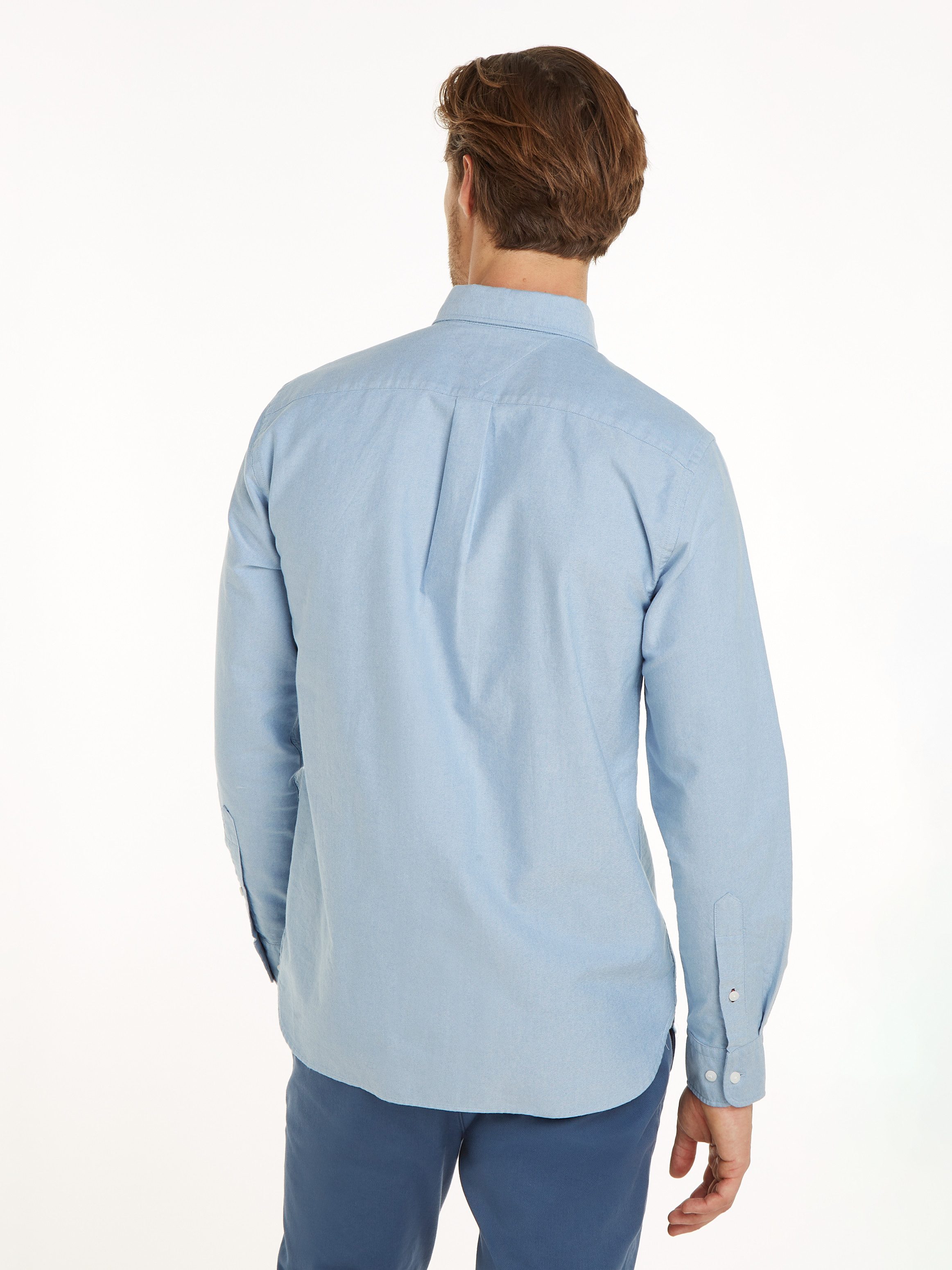 Tommy Hilfiger Langarmhemd SOLID HERITAGE OXFORD Regular Fit SHIRT günstig online kaufen