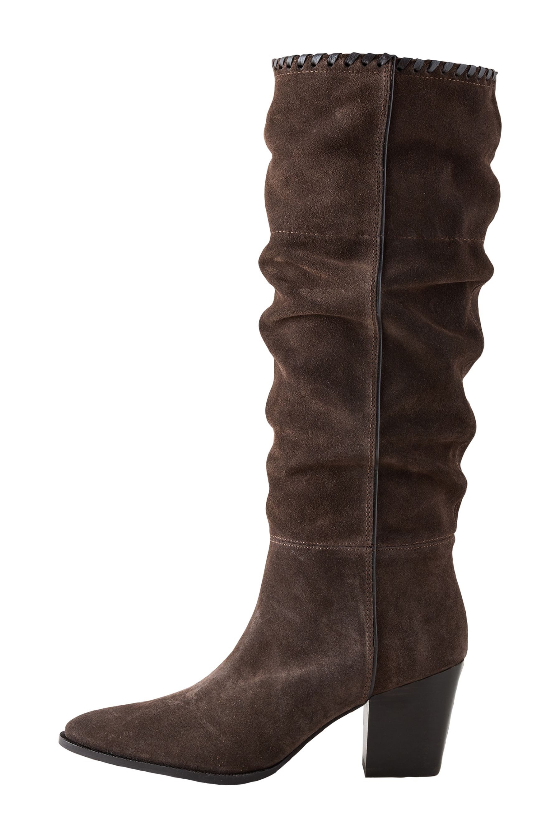 Next Forever Comfort® Kniehoher Knautschstiefel Stiefel