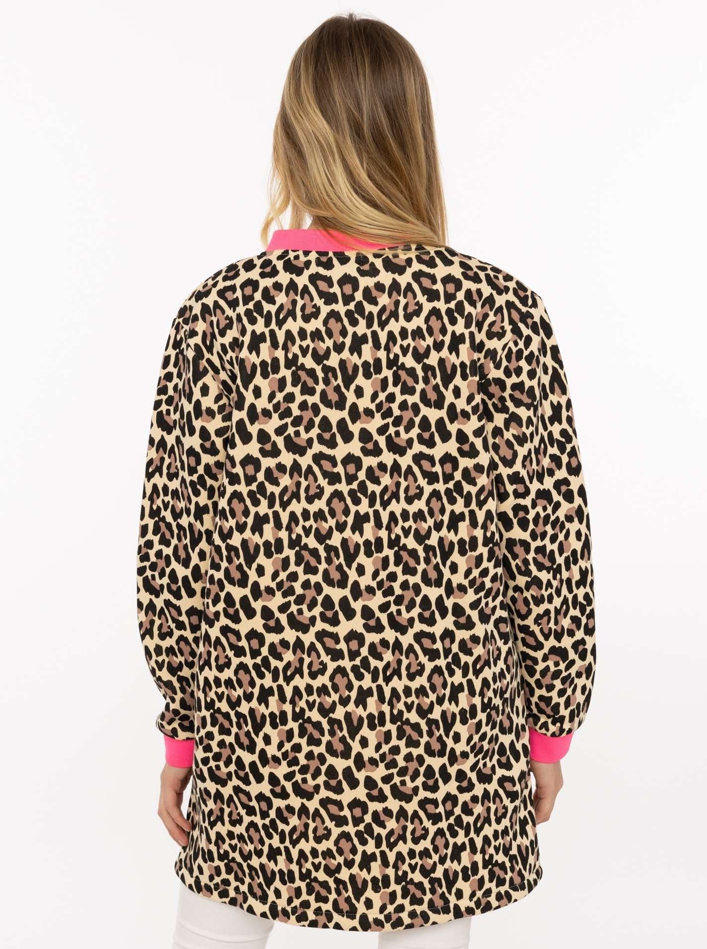 Zwillingsherz Kurzmantel "Leo Love" mit Patch, Reißverschluß, elastische Bündchen