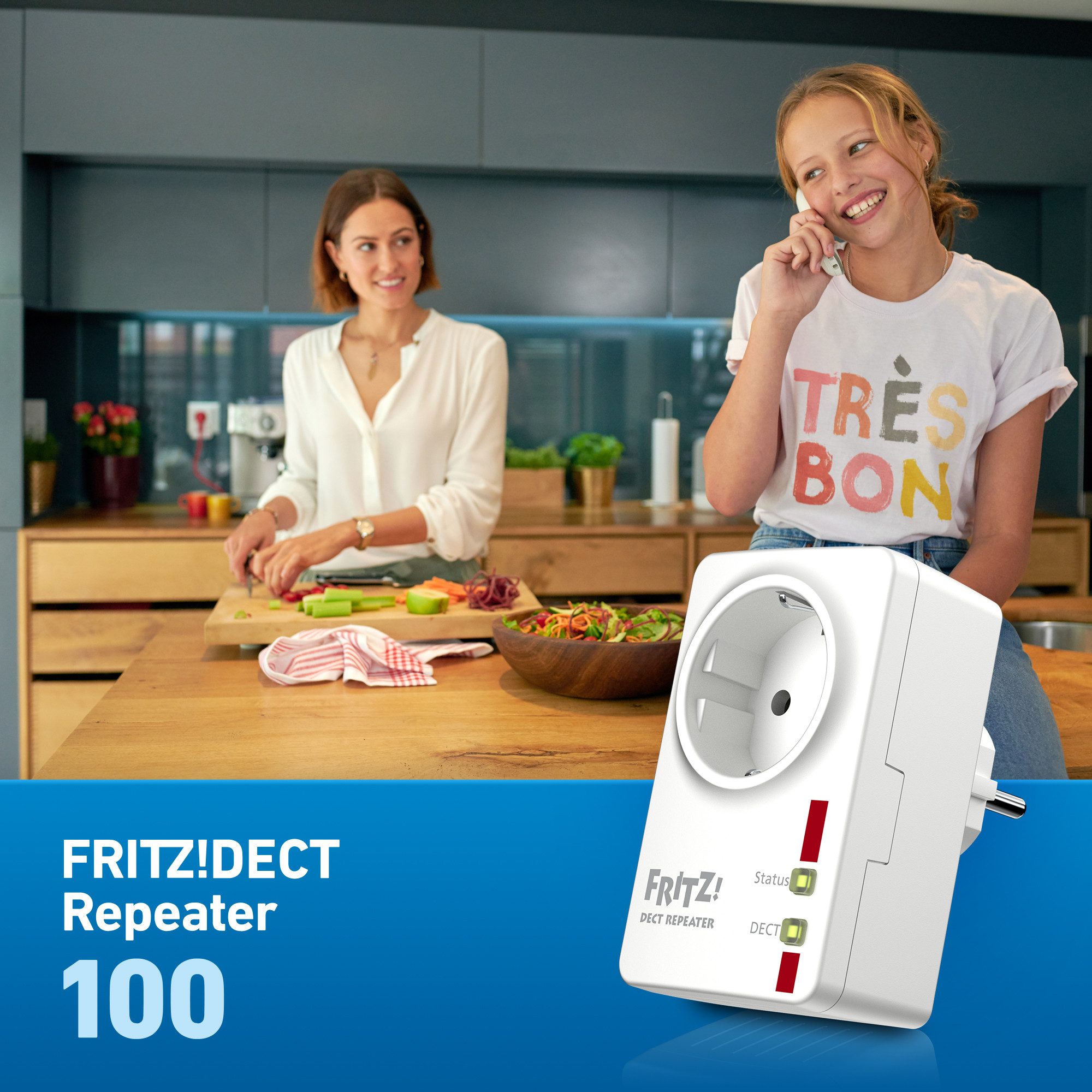 Fritz! FRITZ!DECT 100 Repeater Reichweitenverstärker