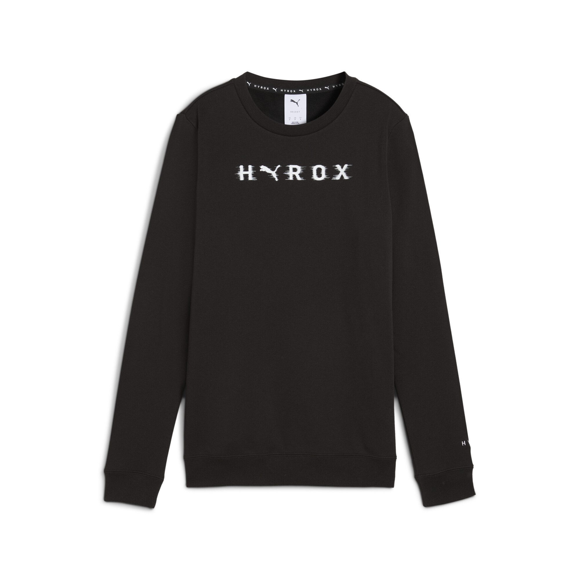 PUMA Sweatshirt PUMA x HYROX Heavyweight Rundhalsshirt Damen