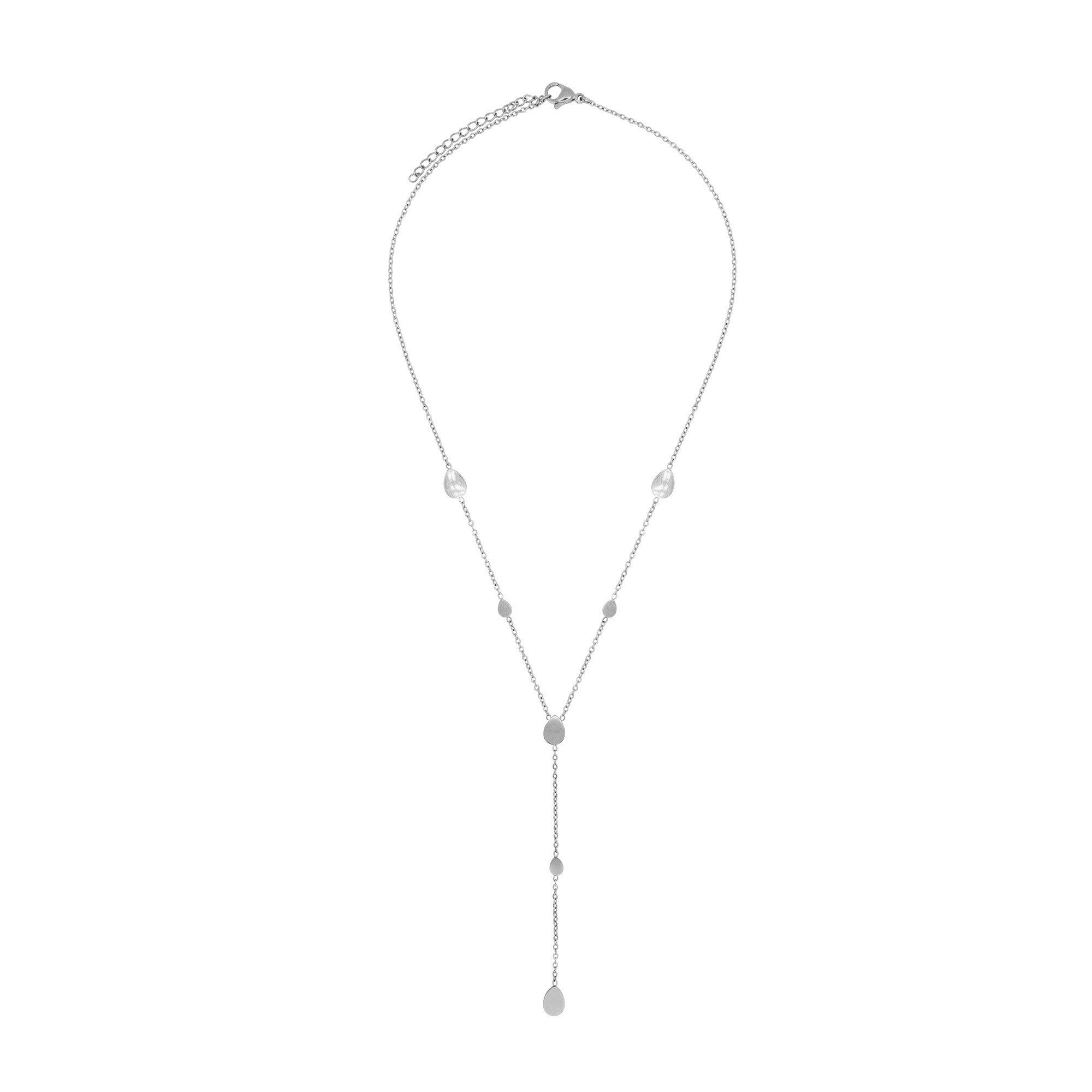 Collier Nirella silberfarben poliert