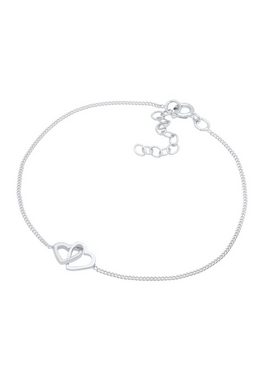 Elli Armband Herz Love Verschlungen 925 Silber, Herz