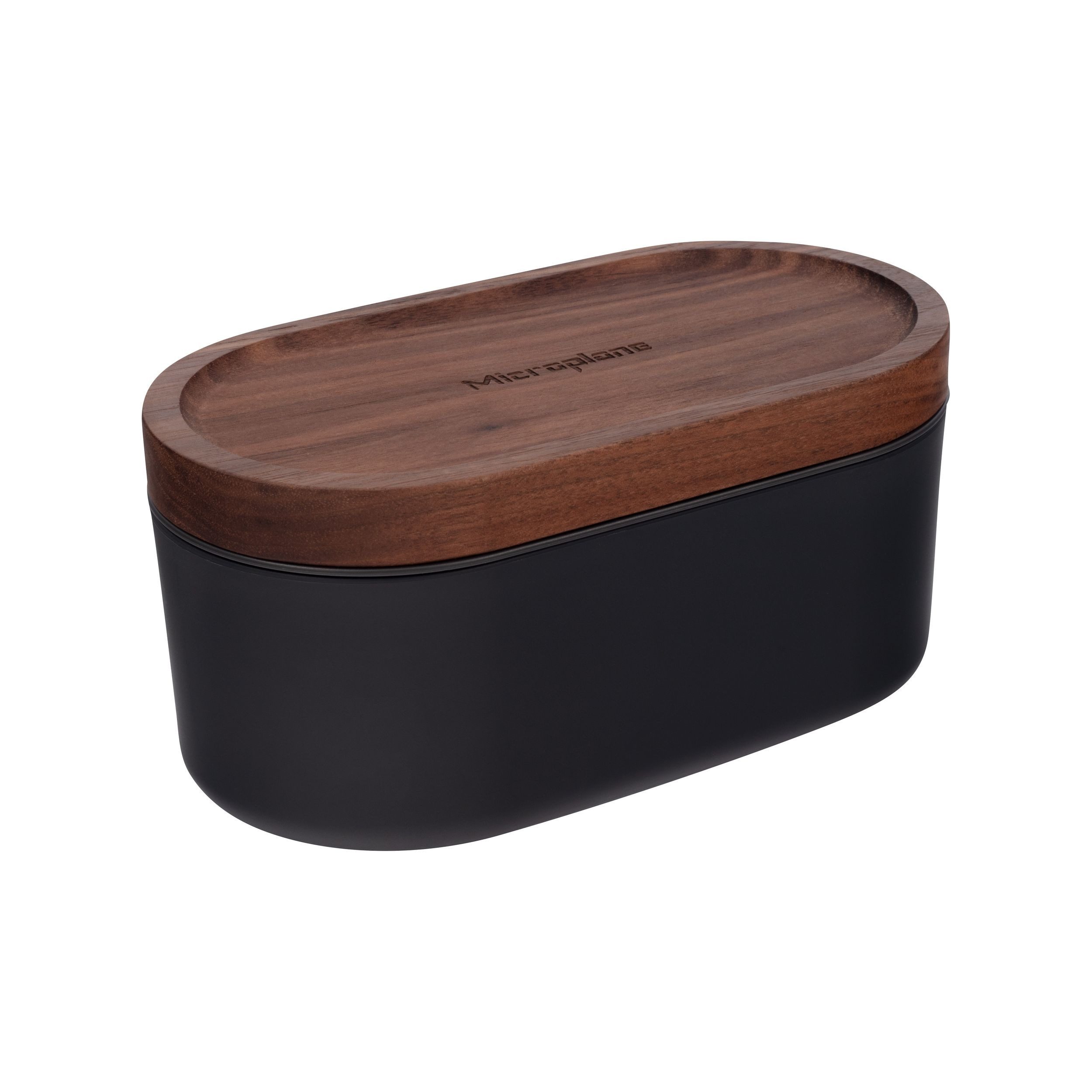 Microplane Küchenreibe Handreibe mit Auffangbehälter 34700