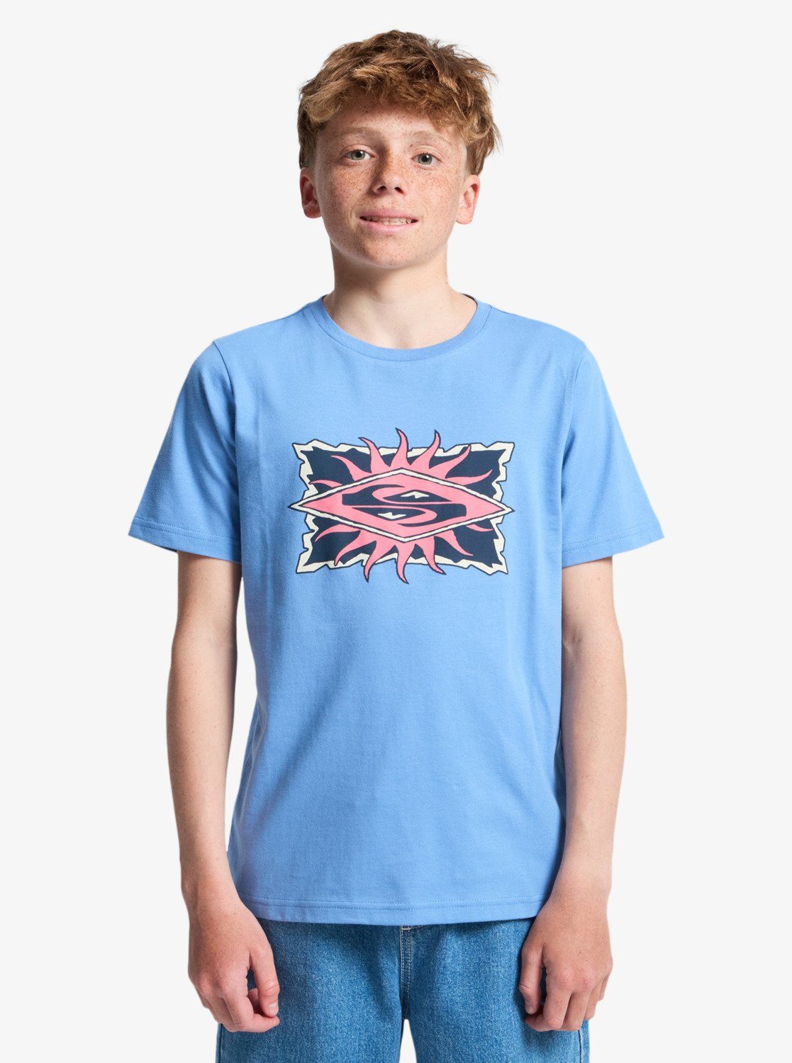 Quiksilver T-Shirt STARFISH STAMP SHORT SLEEVE für Kinder und Jugendliche, sportlicher Stil, kurze Ärmel