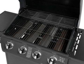 El Fuego Gasgrill Columbus 4+1, BxTxH: 130x58,5x107,5 cm