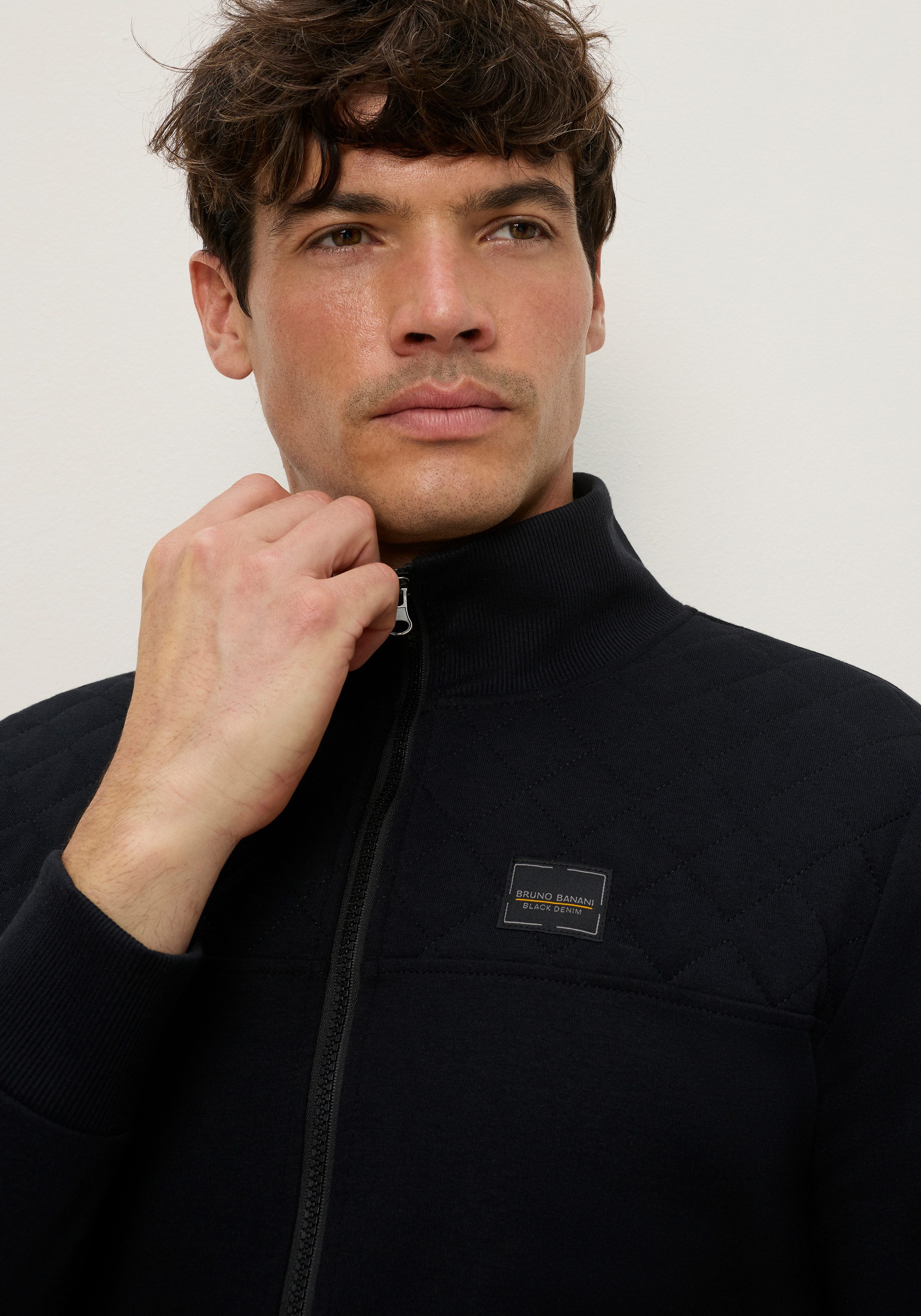 Bruno Banani Sweatjacke mit Reißverschluss