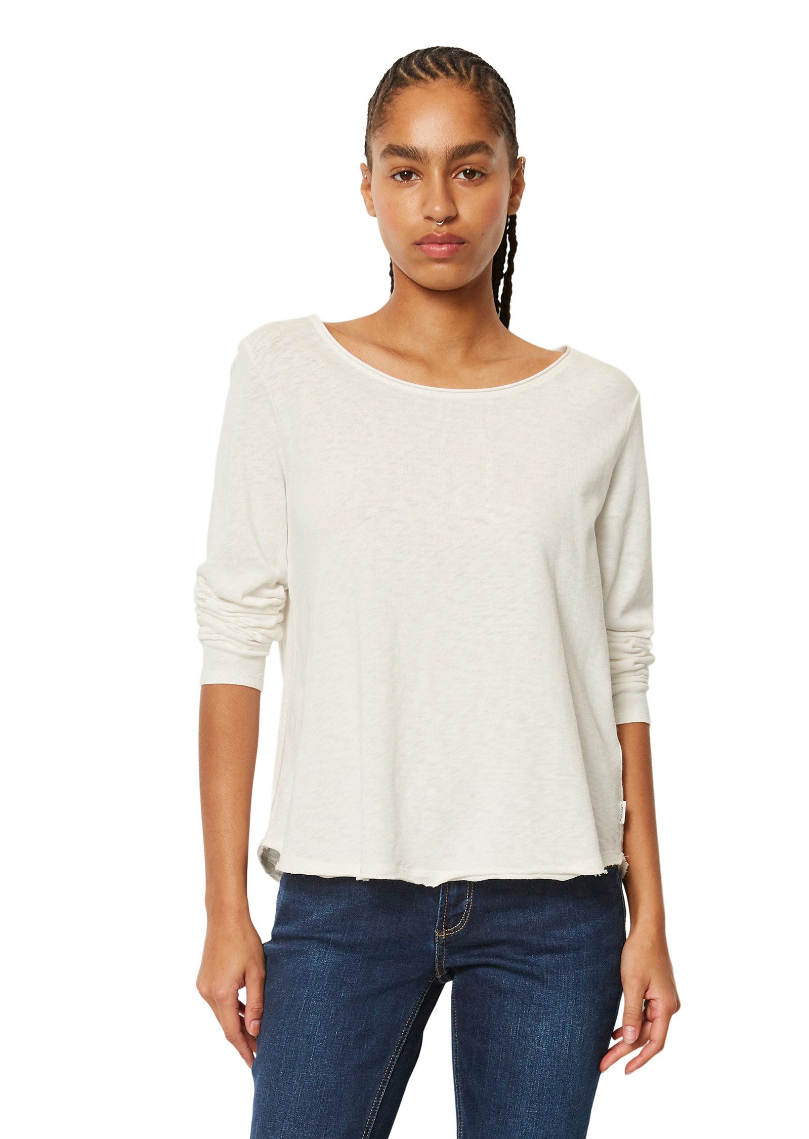 Marc O'Polo DENIM Langarmshirt aus Organic Cotton