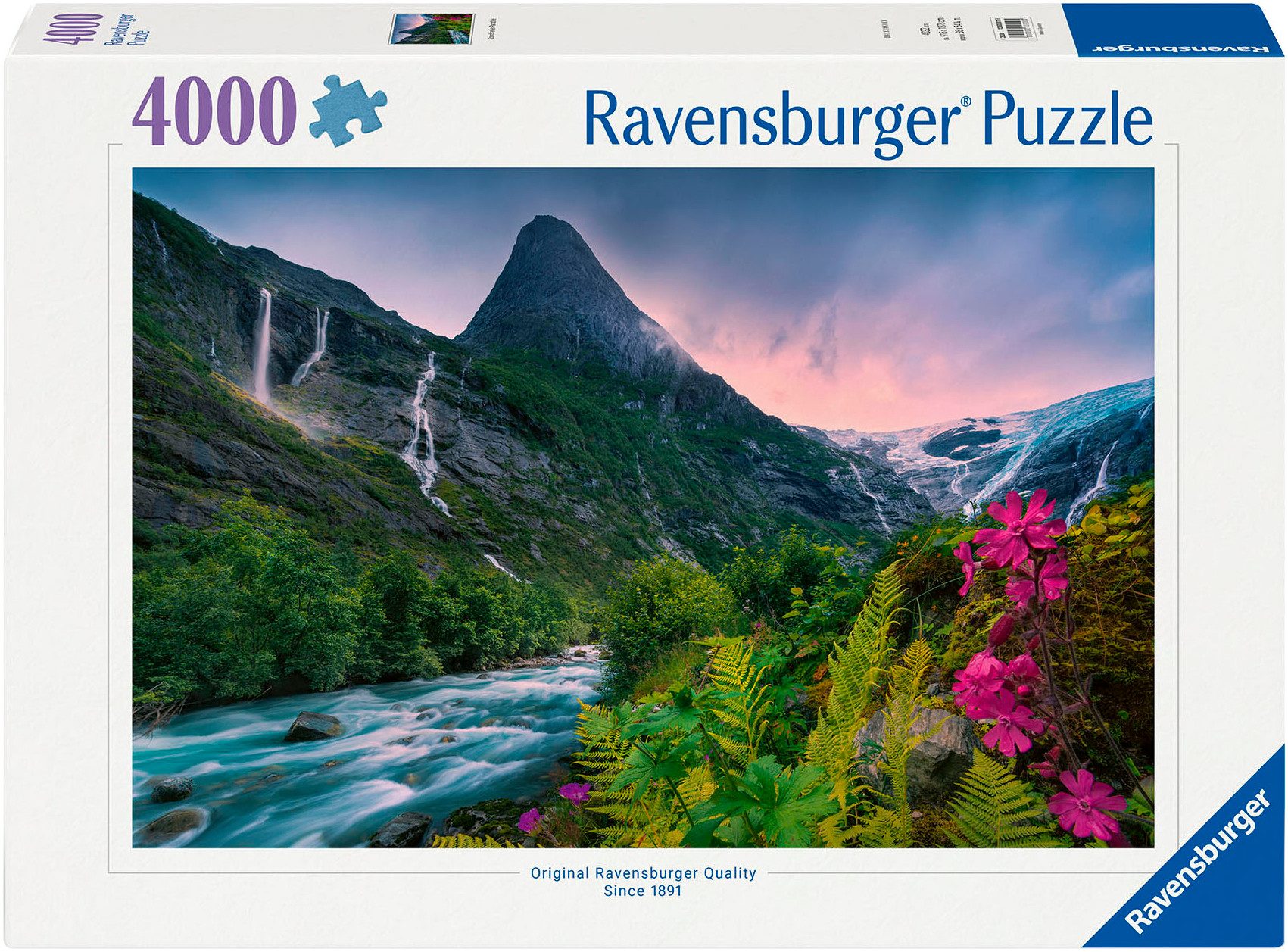 Ravensburger Puzzle Atemberaubende Bergstimmung, 4000 Puzzleteile, Made in günstig online kaufen