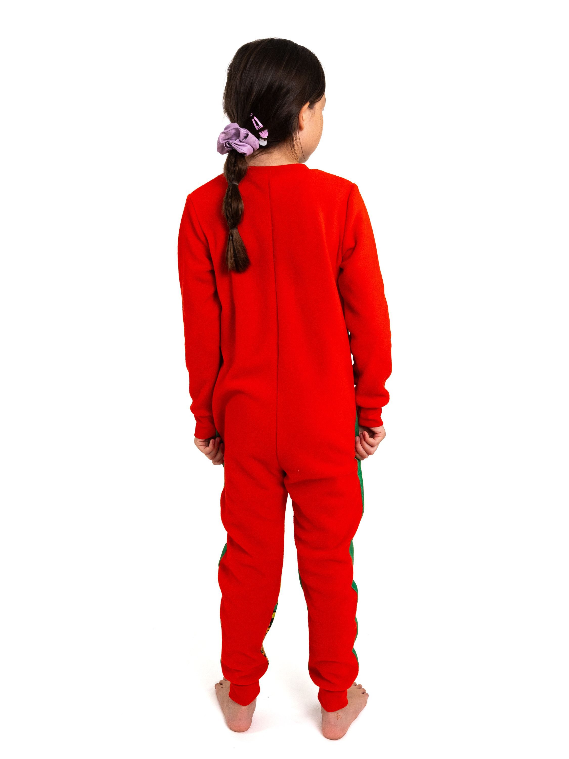 United Labels® Jumpsuit The Grinch Jumpsuit Overall Kinder Pyjama Schlafanzug langarm