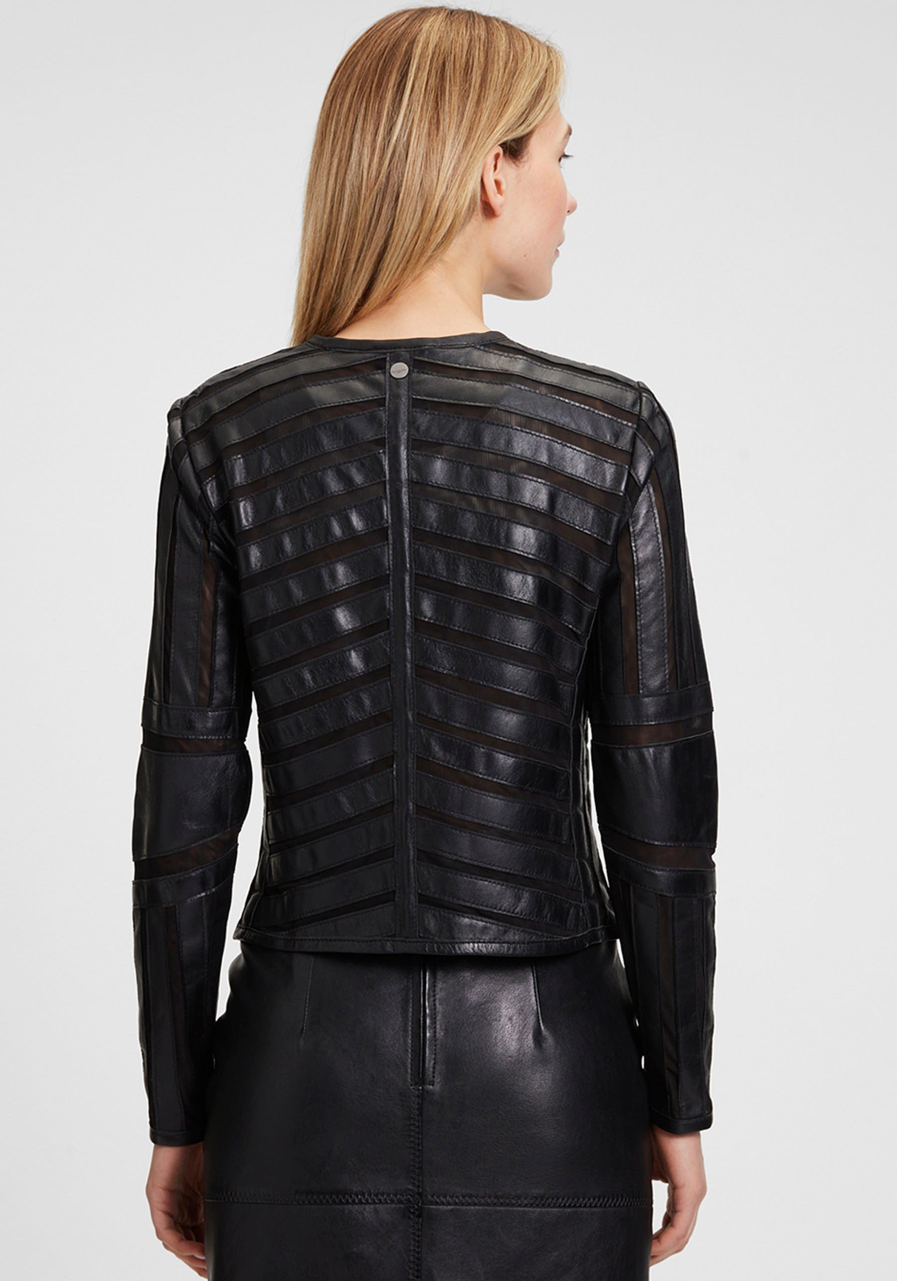 Mauritius Lederjacke MWSuri LELEV gepatchtes Leder, günstig online kaufen