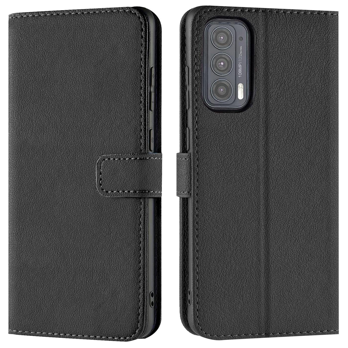 CoolGadget Handyhülle Book Case Handy Tasche für Motorola Edge 20 6,7 Zoll, Hülle Klapphülle Flip Cover für Motorola Edge 20 Schutzhülle stoßfest