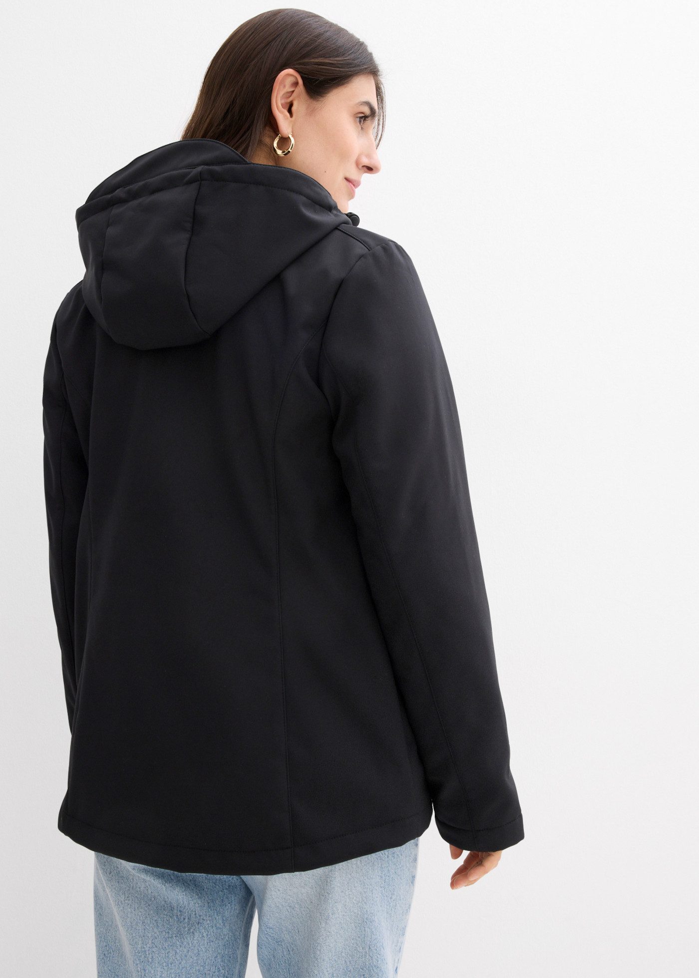 bonprix Umstandsjacke mit zwei Einsätzen für Schwangerschaft und Babytragen, Loose Fit – Bild 3 von 5