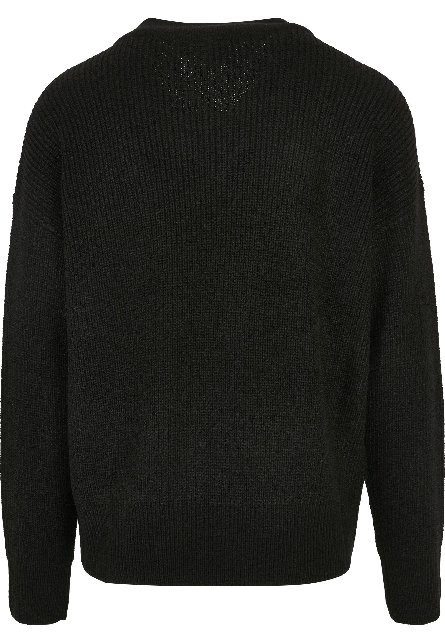 URBAN CLASSICS Strickpullover Urban Classics Herren V-Neck Cardigan (1-tlg)