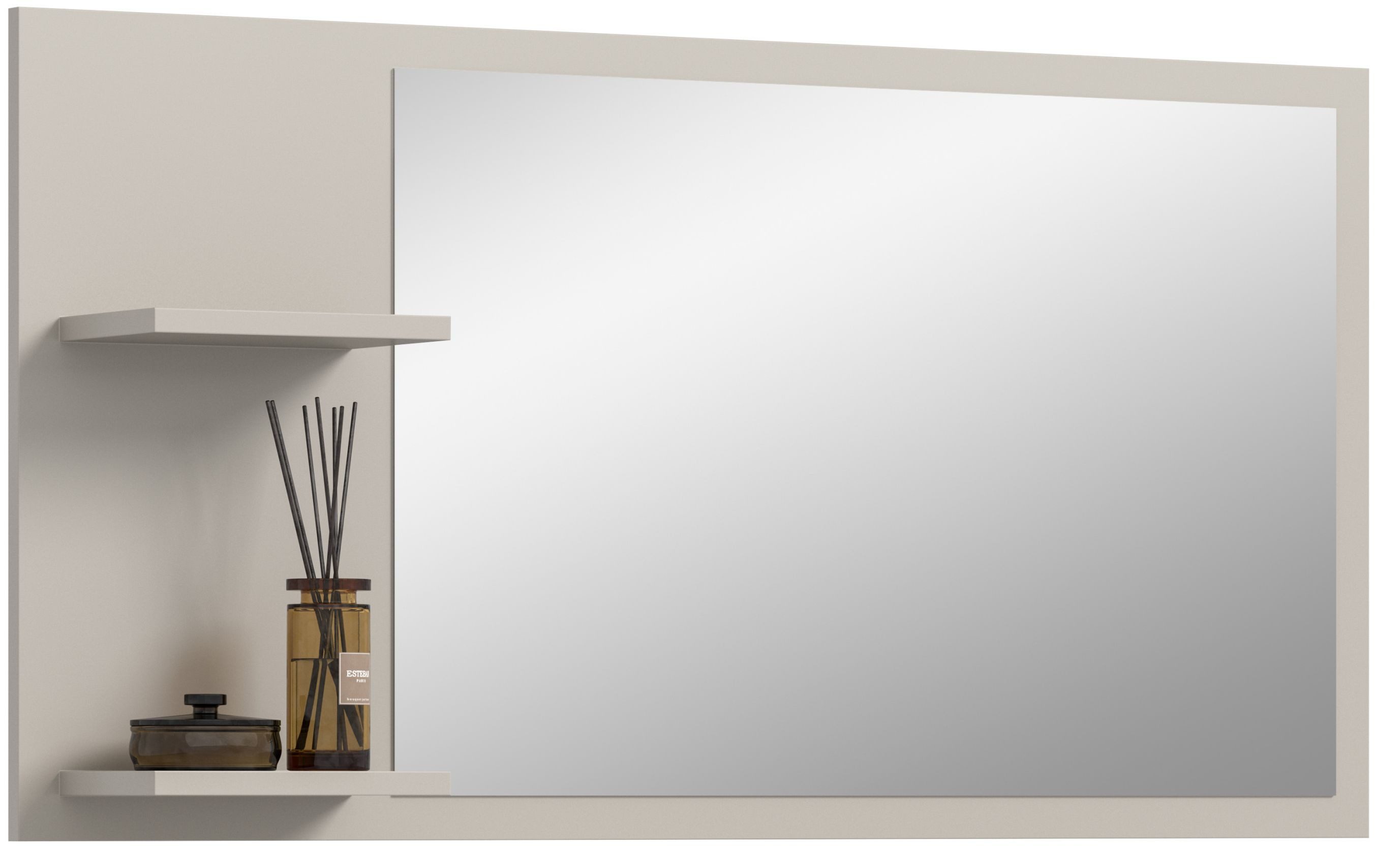 xonox.home Wandspiegel, in Kaschmir Nachbildung B/H/T ca.: 106/55/16 cm