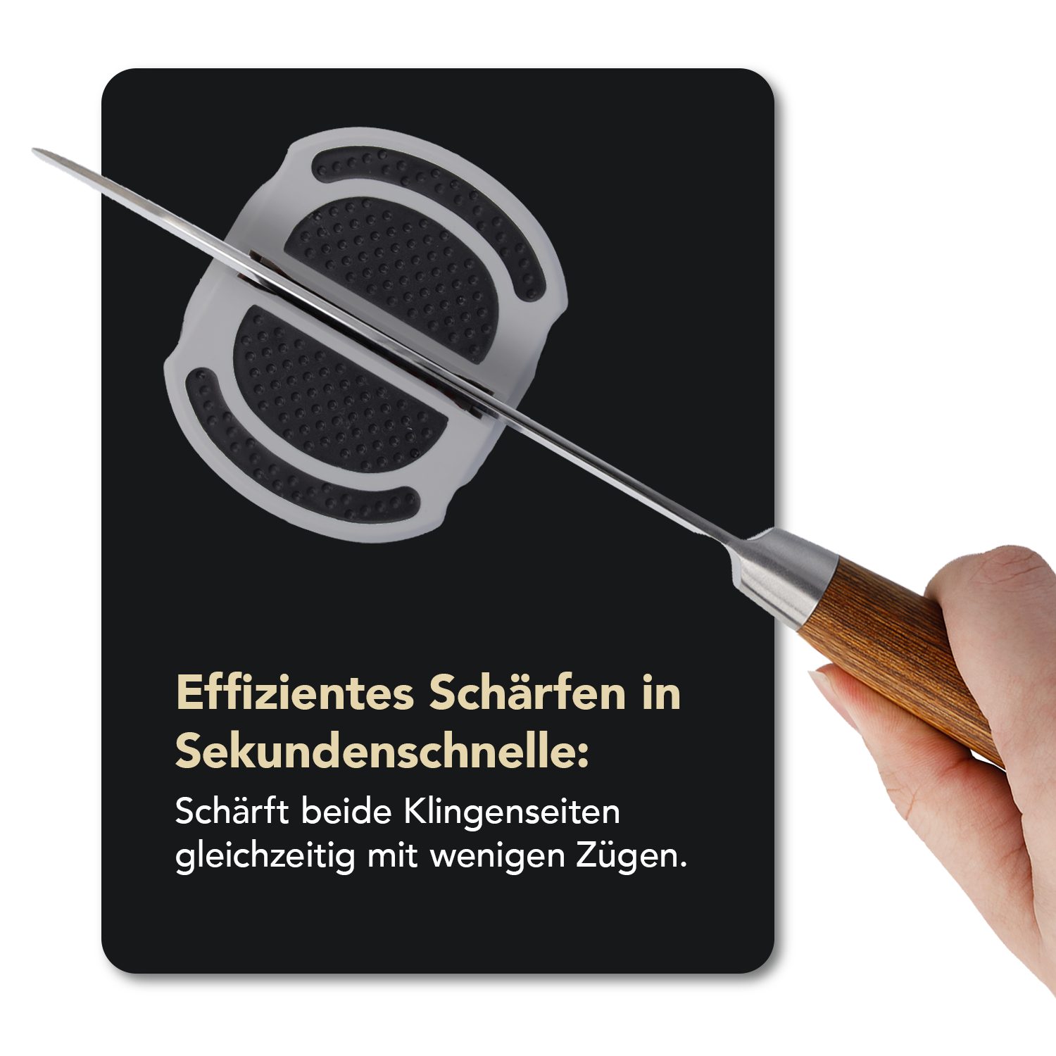 DMT Messerschärfer DMT SimpleSharp Diamant Messerschärfer beidseitig schärfend, Perfekter Schleifwinkel