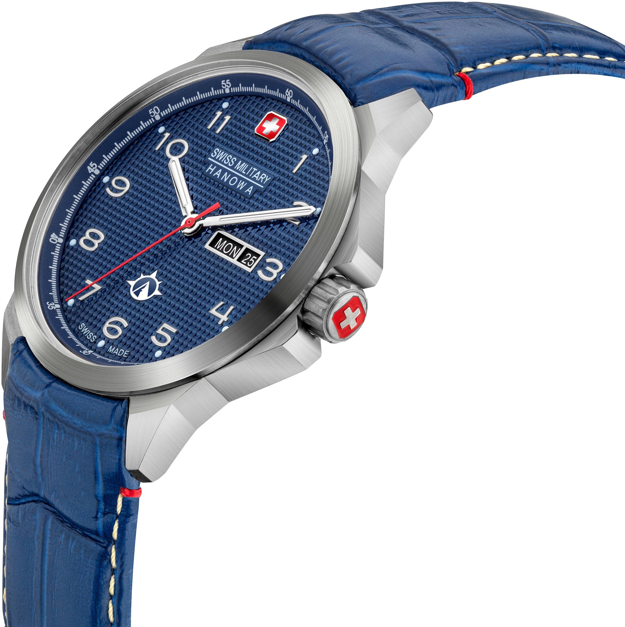 Swiss SMWGB2100301 Military Hanowa blau Schweizer Uhr PUMA,
