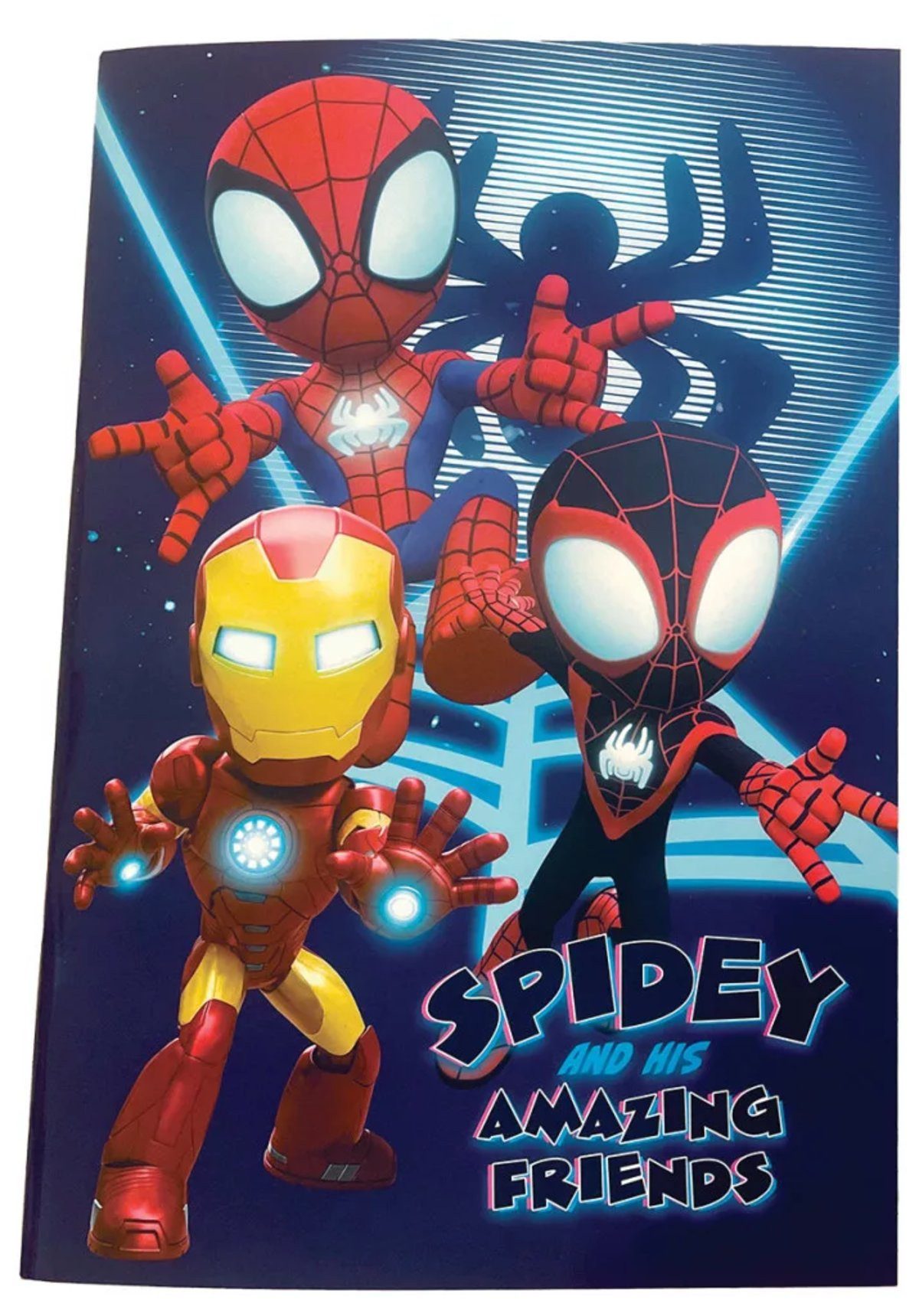 Spiderman Kreativset Spiderman Spidey Ultimate B/5 liniertes Notizbuch mit 40 Blatt