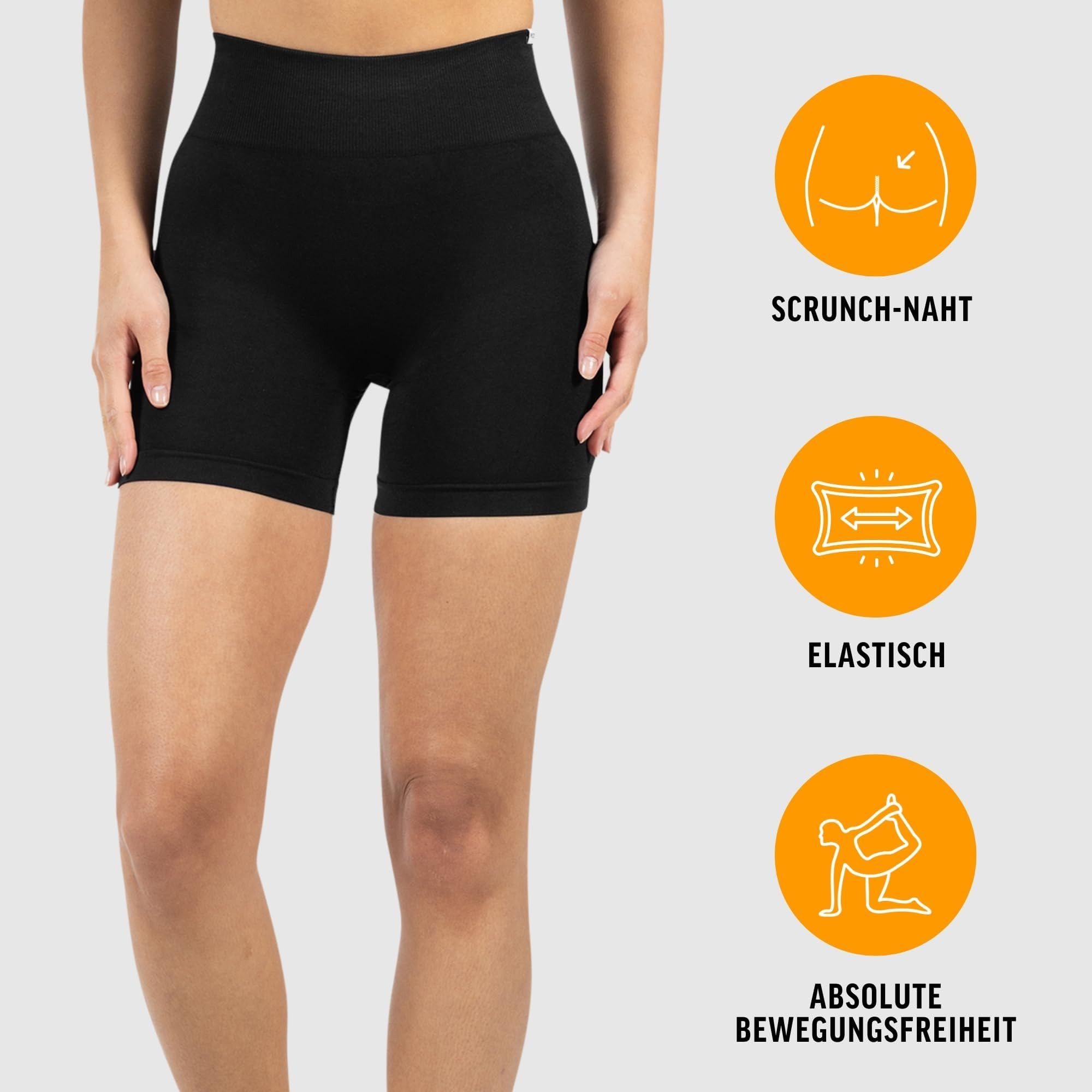 Smilodox Shorts Harly, Seamless High Waist günstig online kaufen