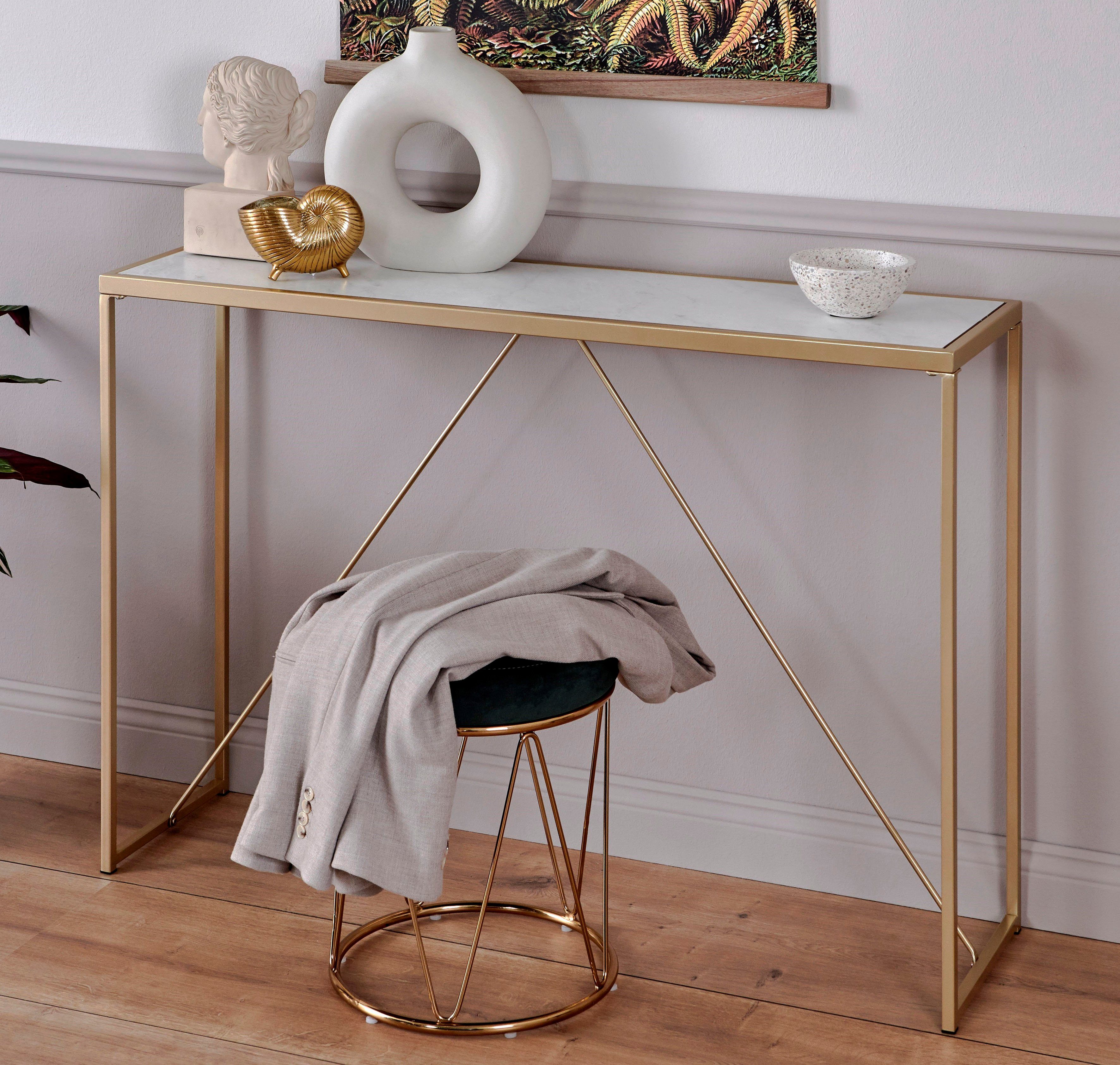 Jahnke Konsolentisch GLAM CONSOLE, Breite ca. 111 cm, Beistelltisch
