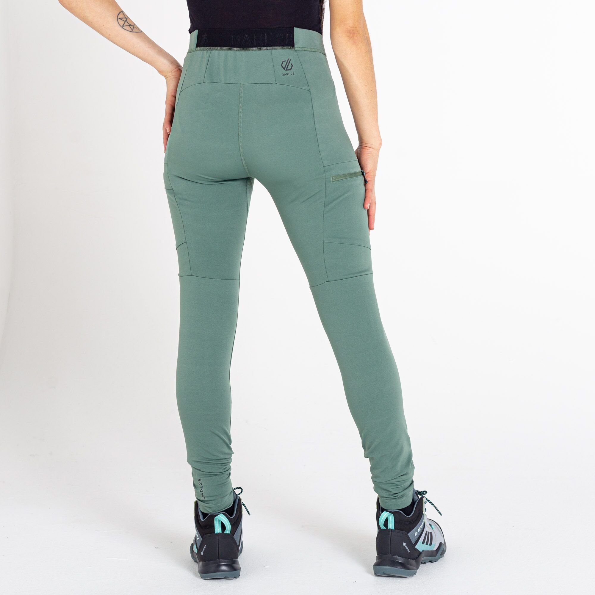 Duck atmungsaktiv Green Melodic und Damen, Dare2b schnelltrocknend Leggings für