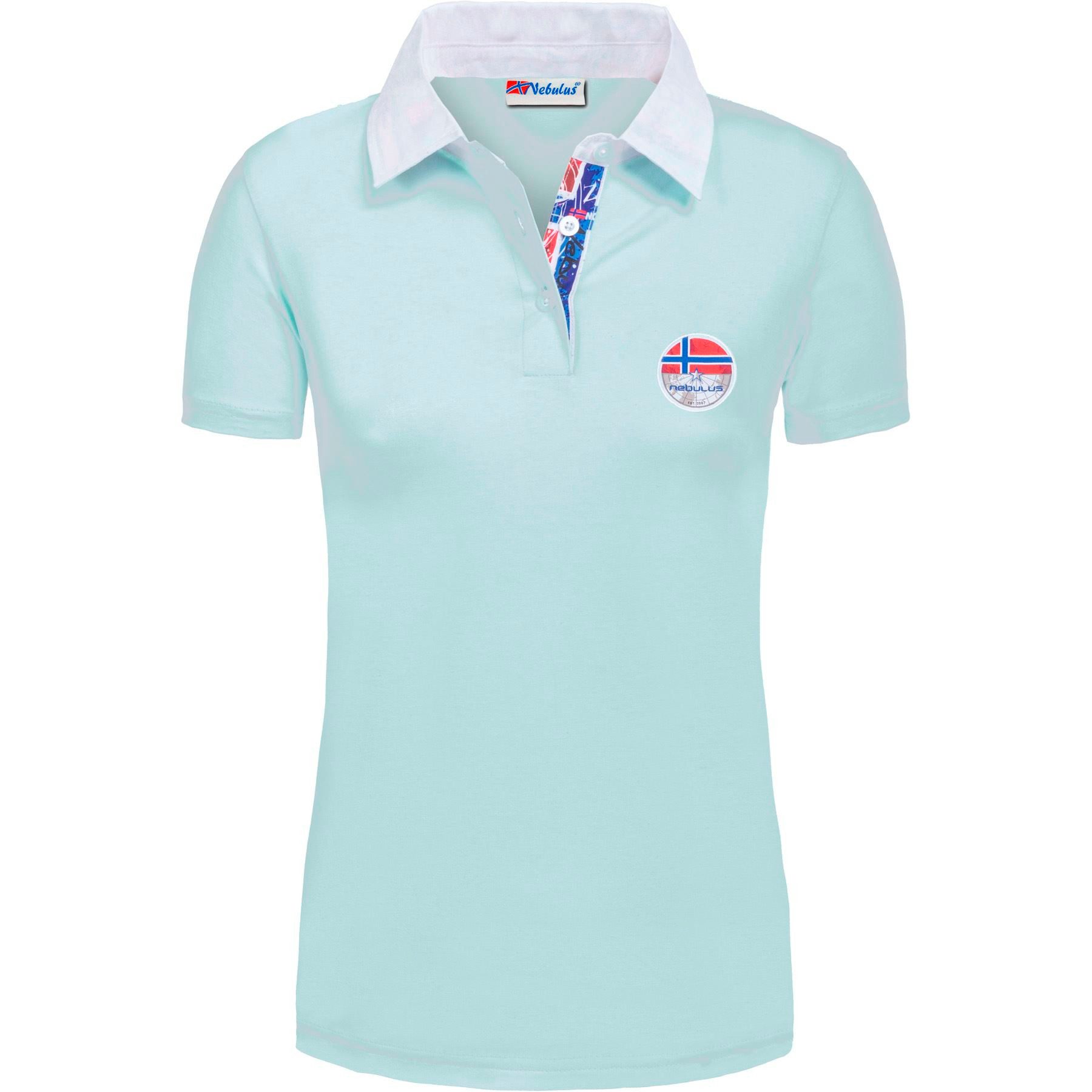 Nebulus Poloshirt REBOUND, P6585 - Damen, mint-weiß, L/40 günstig online kaufen