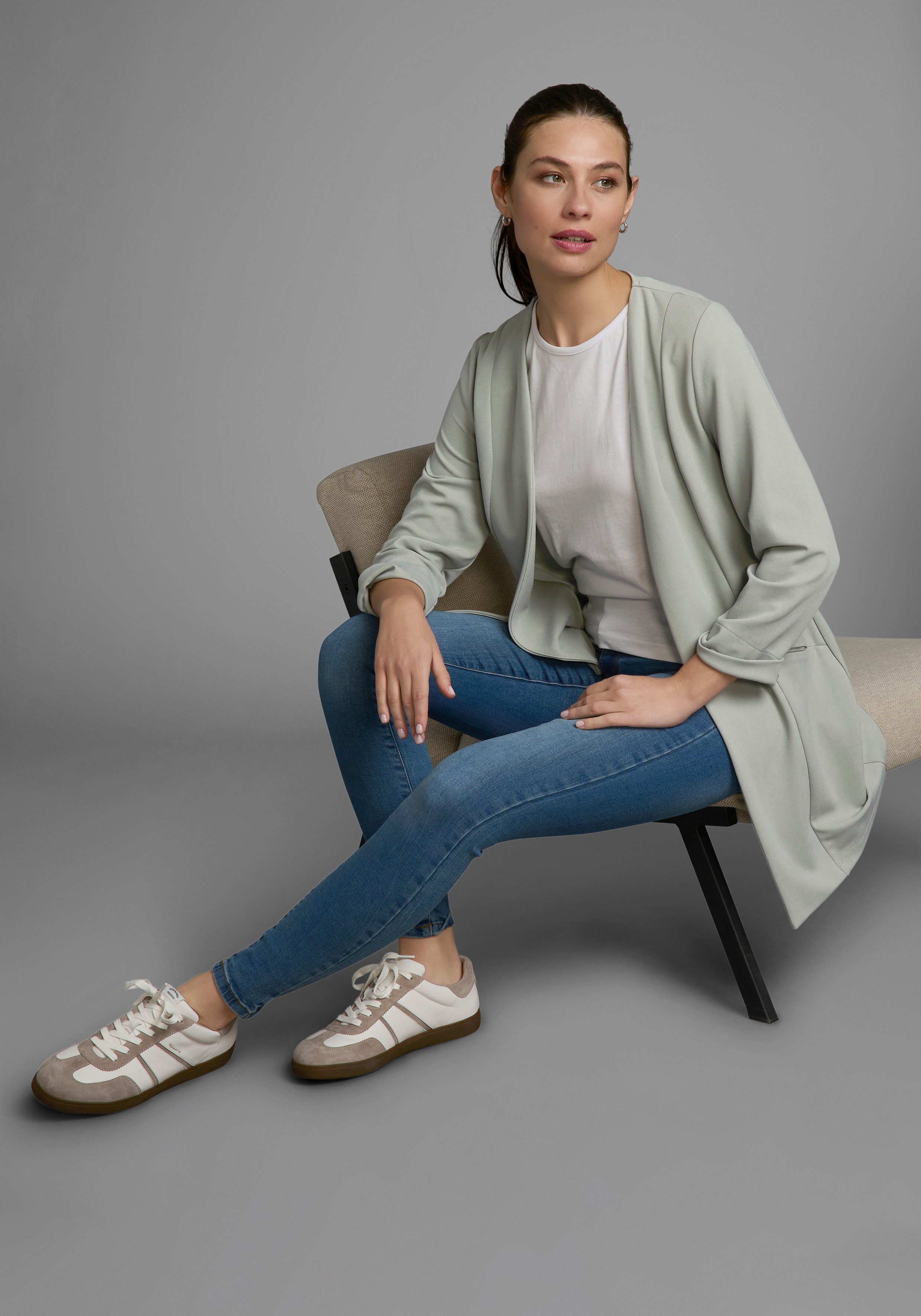 Laura Scott Longblazer mit Reißverschlüssen günstig online kaufen