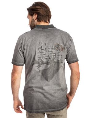 Gipfelstürmer T-Shirt Poloshirt WEITENAU anthrazit