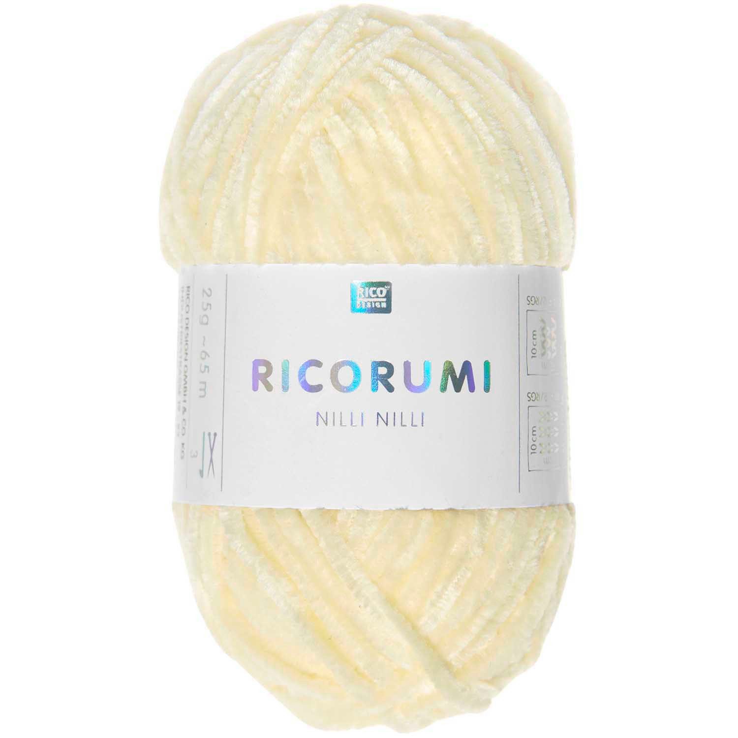 rico Ricorumi Nilli Nilli Häkelwolle, 65 m
